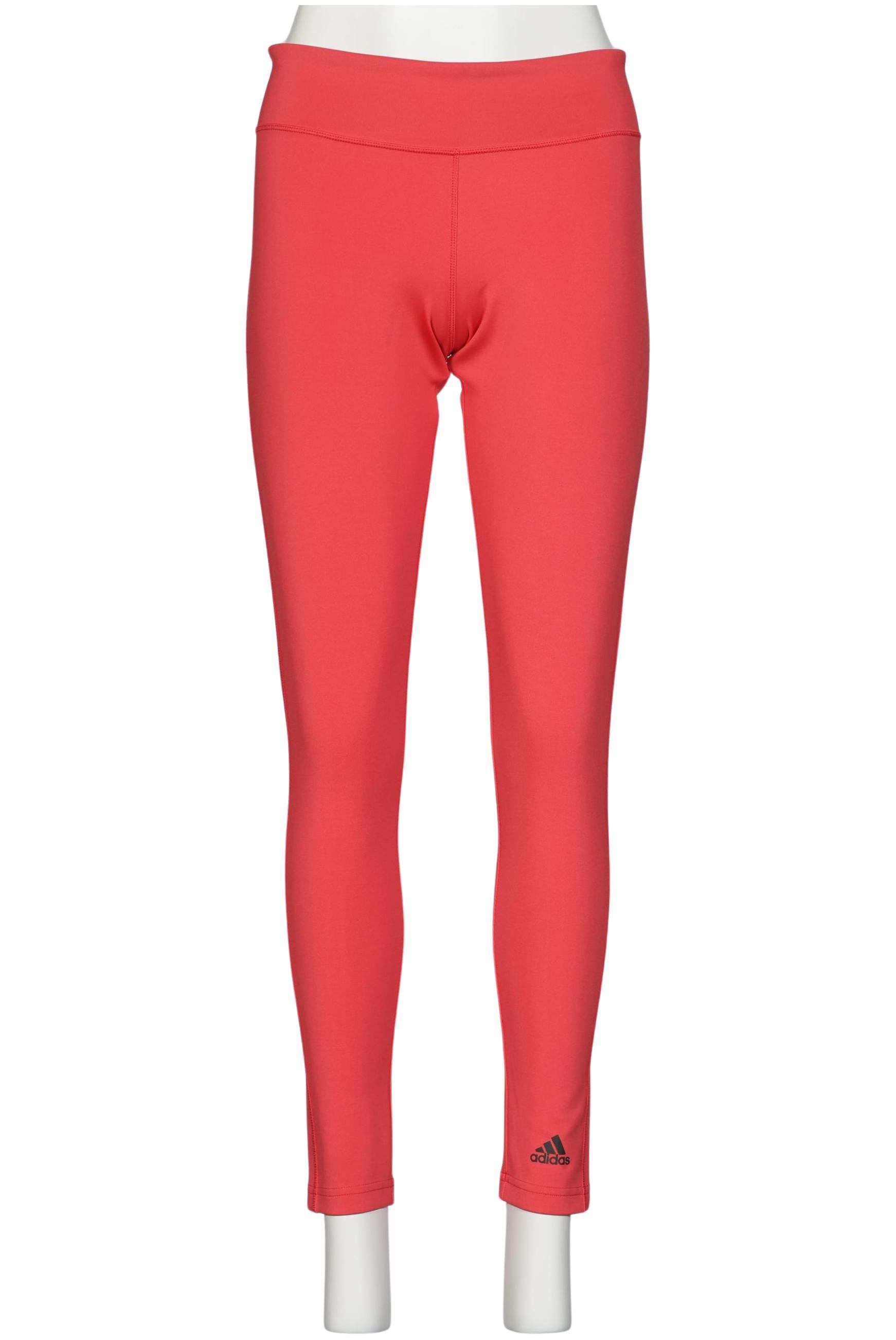 

adidas Damen Stoffhose, rot, Gr. 0