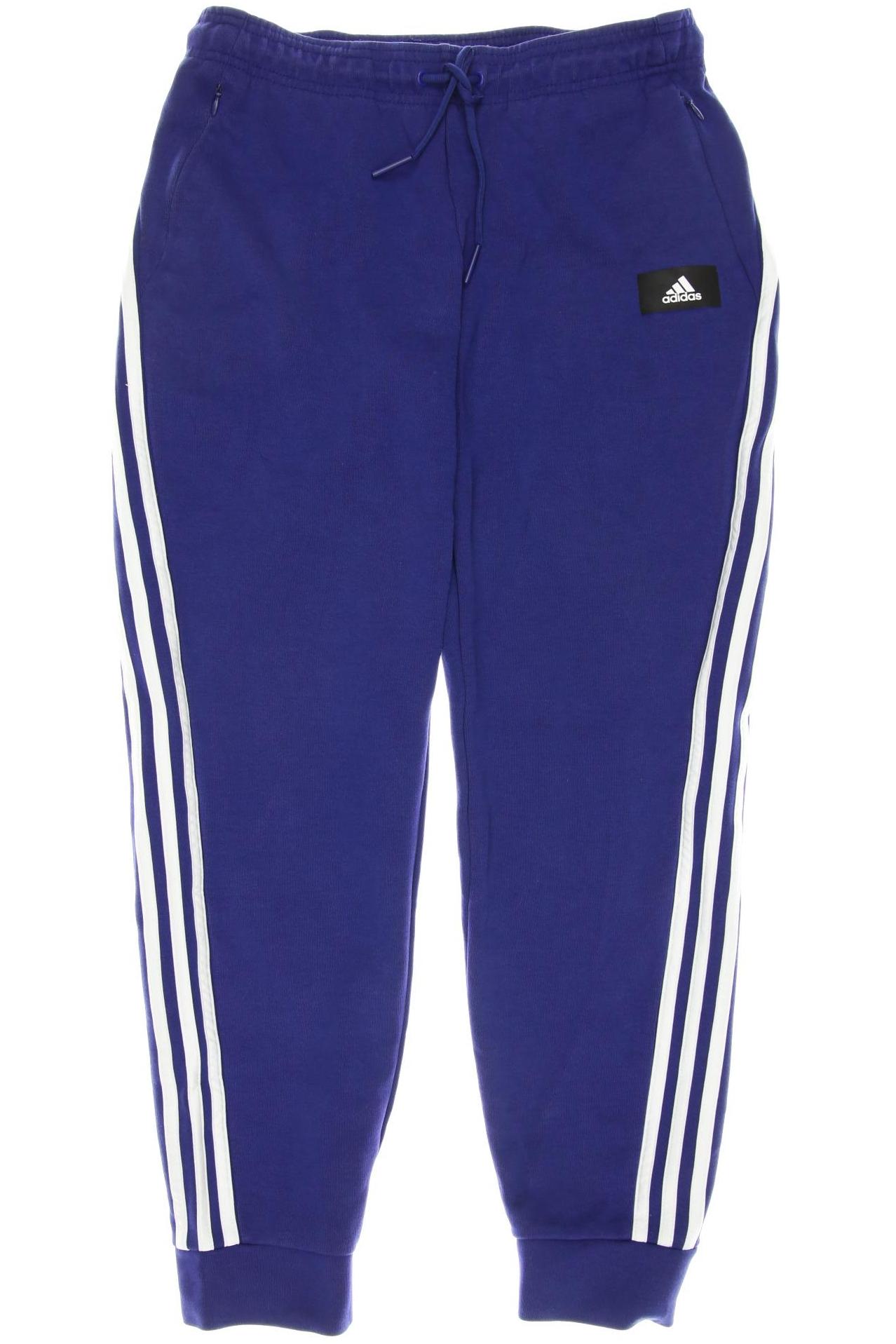 

adidas Damen Stoffhose, blau, Gr. 0