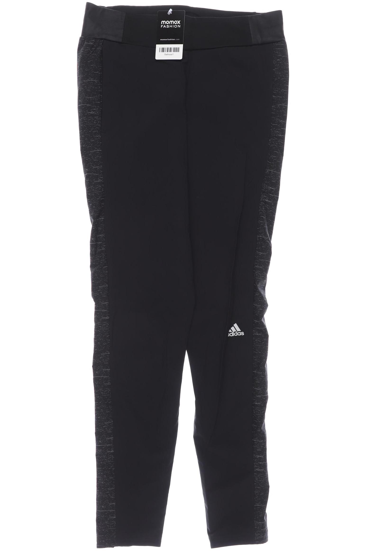 

adidas Damen Stoffhose, schwarz, Gr. 0