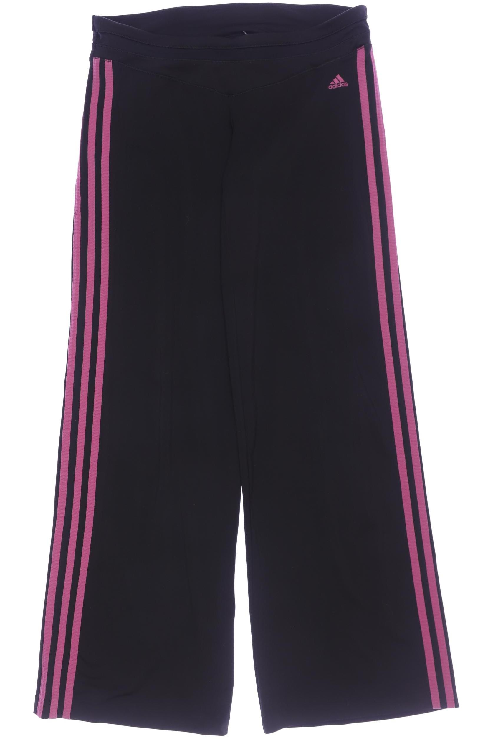 

adidas Damen Stoffhose, schwarz, Gr. 38