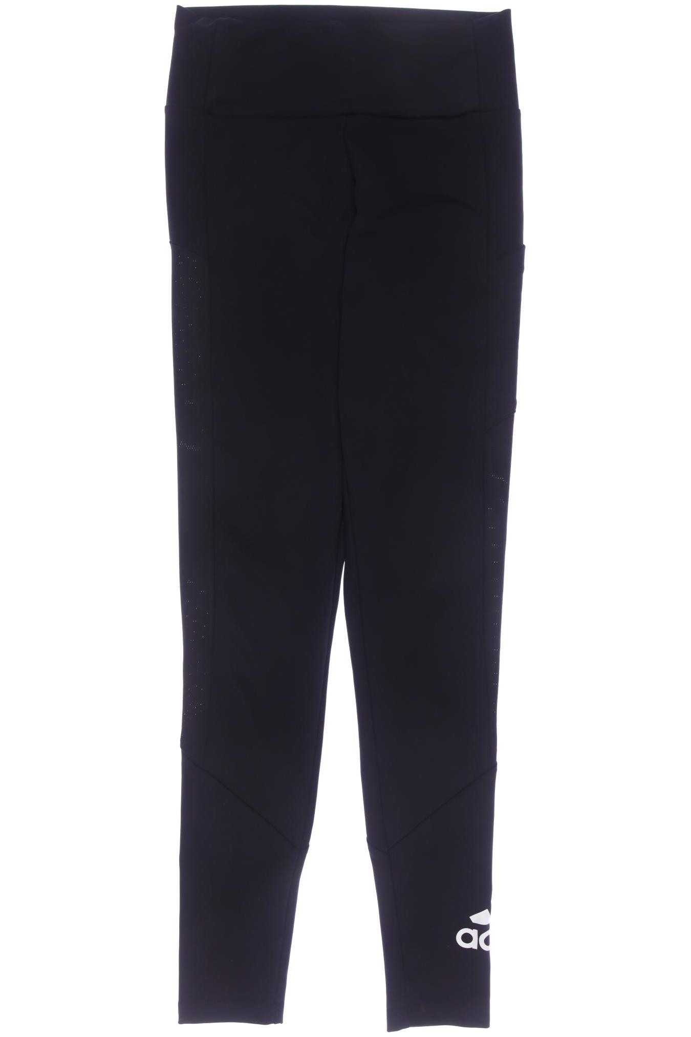 

adidas Damen Stoffhose, schwarz, Gr. 0