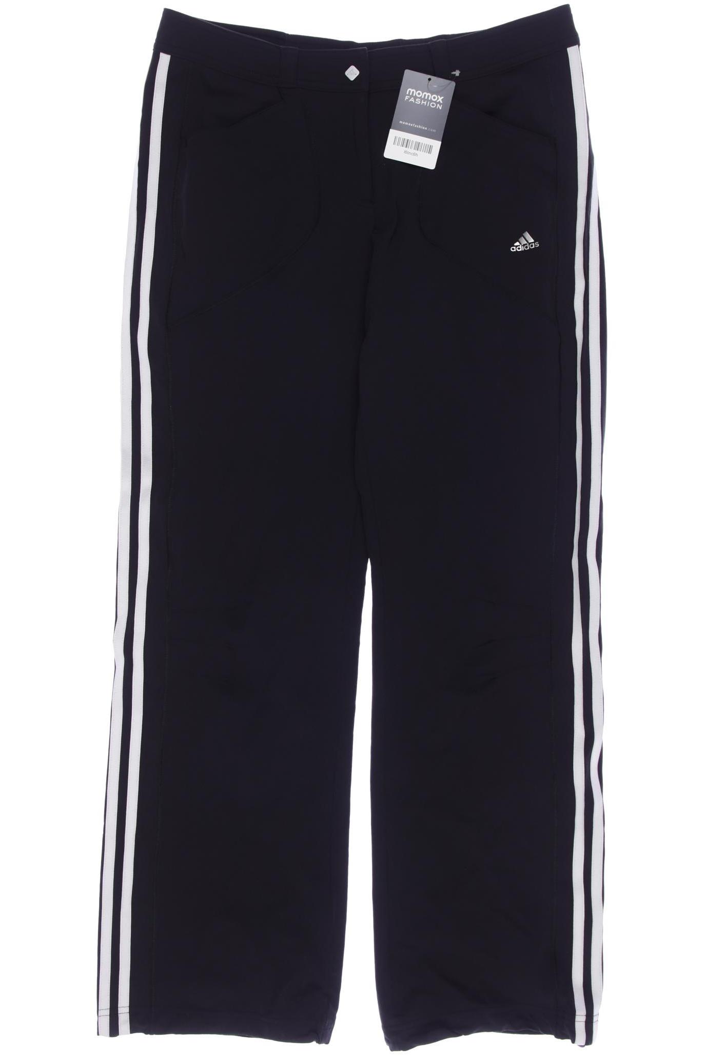 

adidas Damen Stoffhose, schwarz, Gr. 38