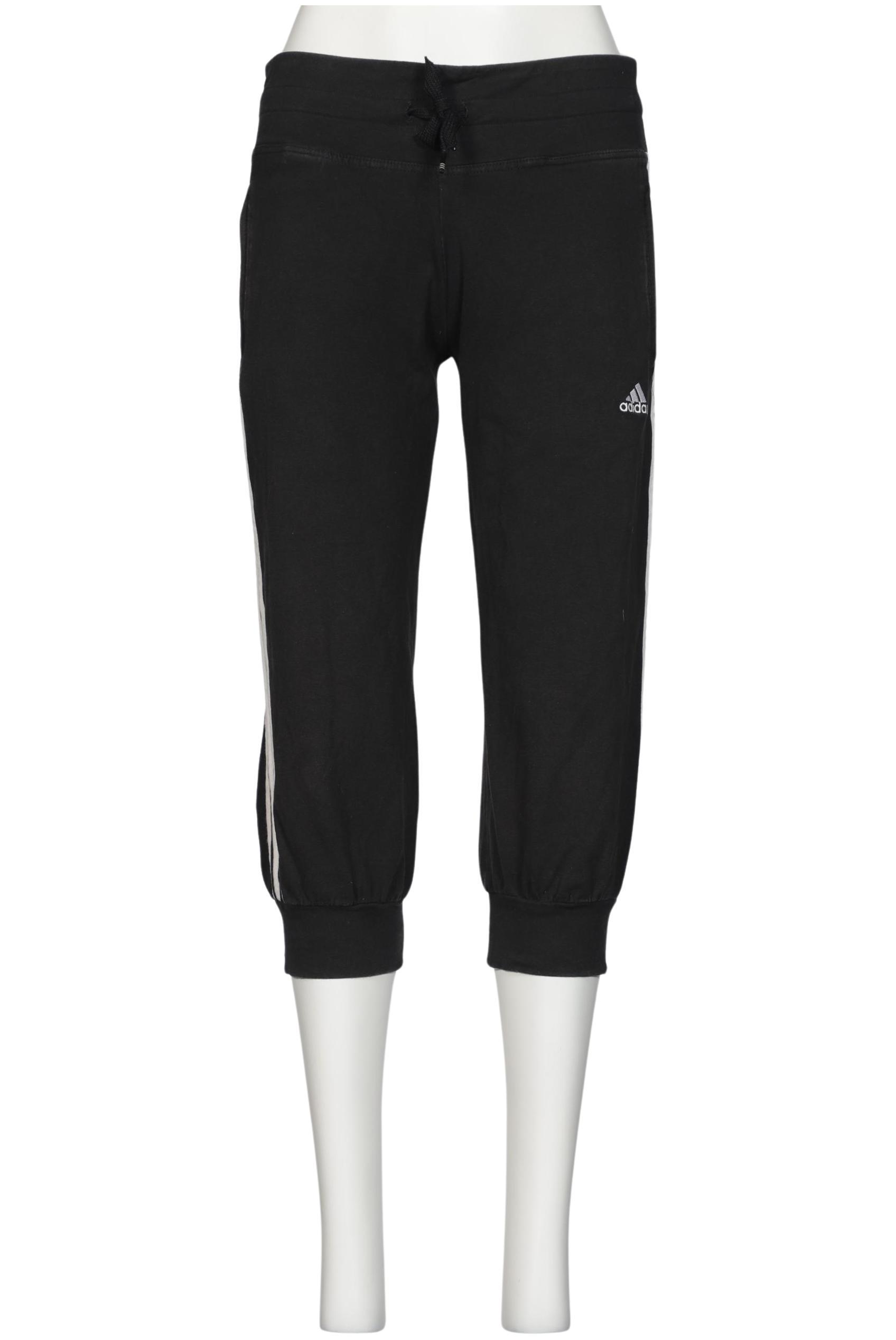 

adidas Damen Stoffhose, schwarz, Gr. 38