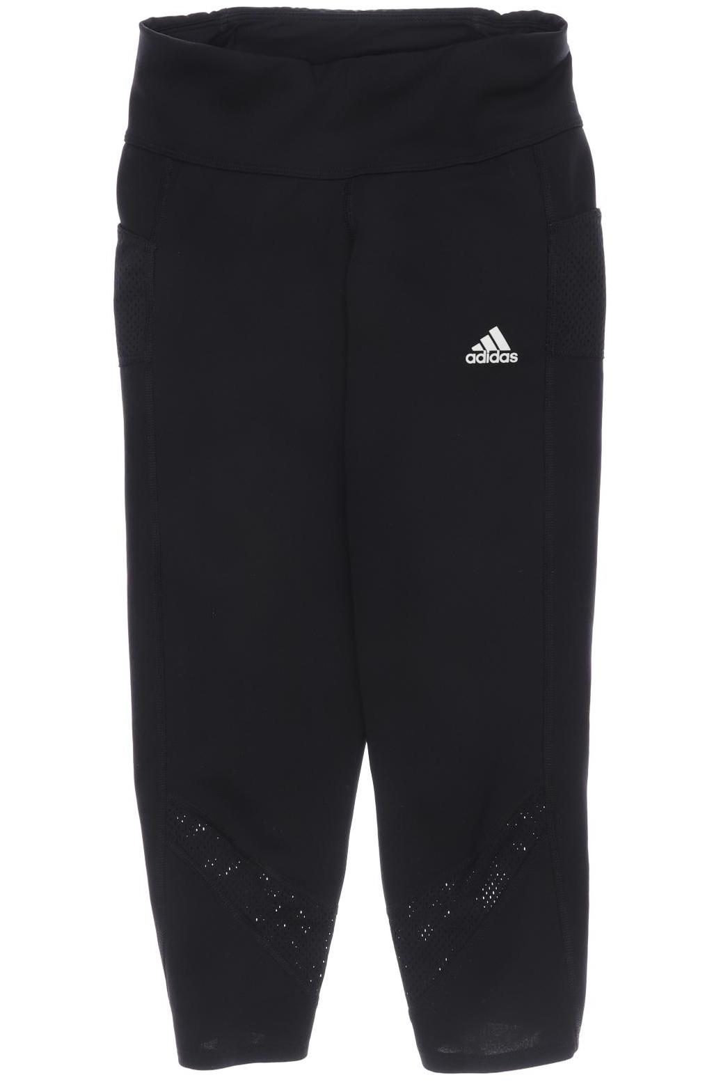 

adidas Damen Stoffhose, schwarz, Gr. 0