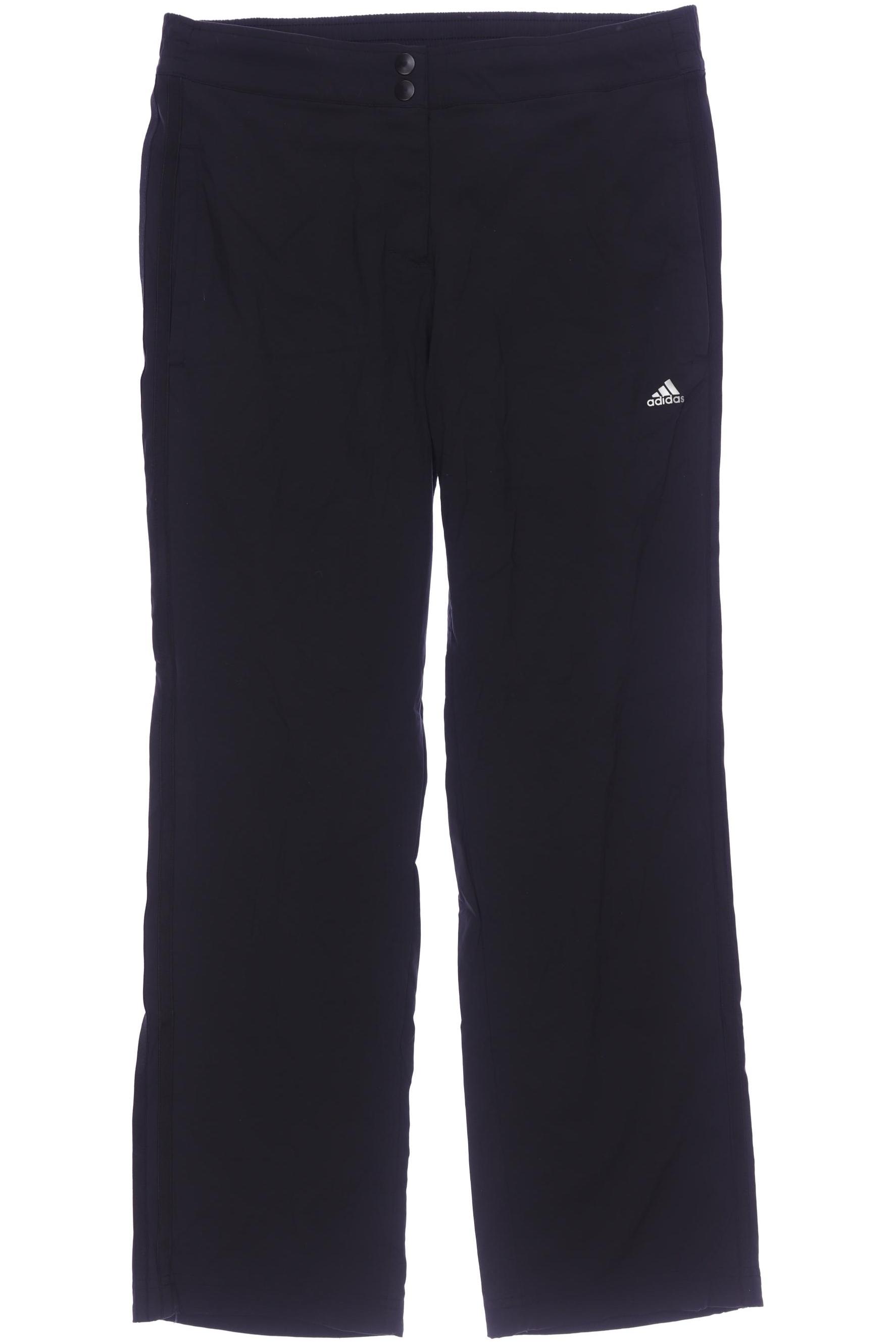 

adidas Damen Stoffhose, schwarz, Gr. 38