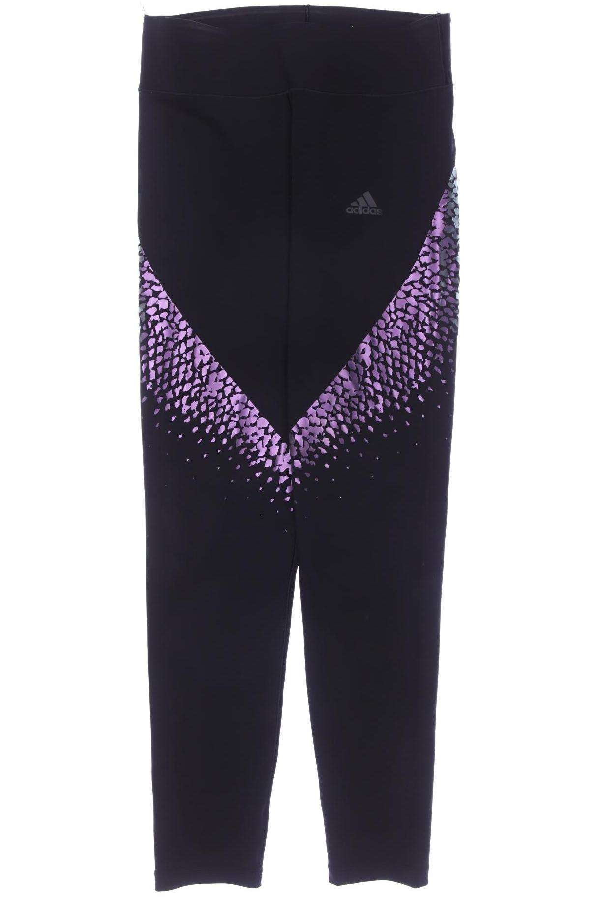 

adidas Damen Stoffhose, schwarz, Gr. 34