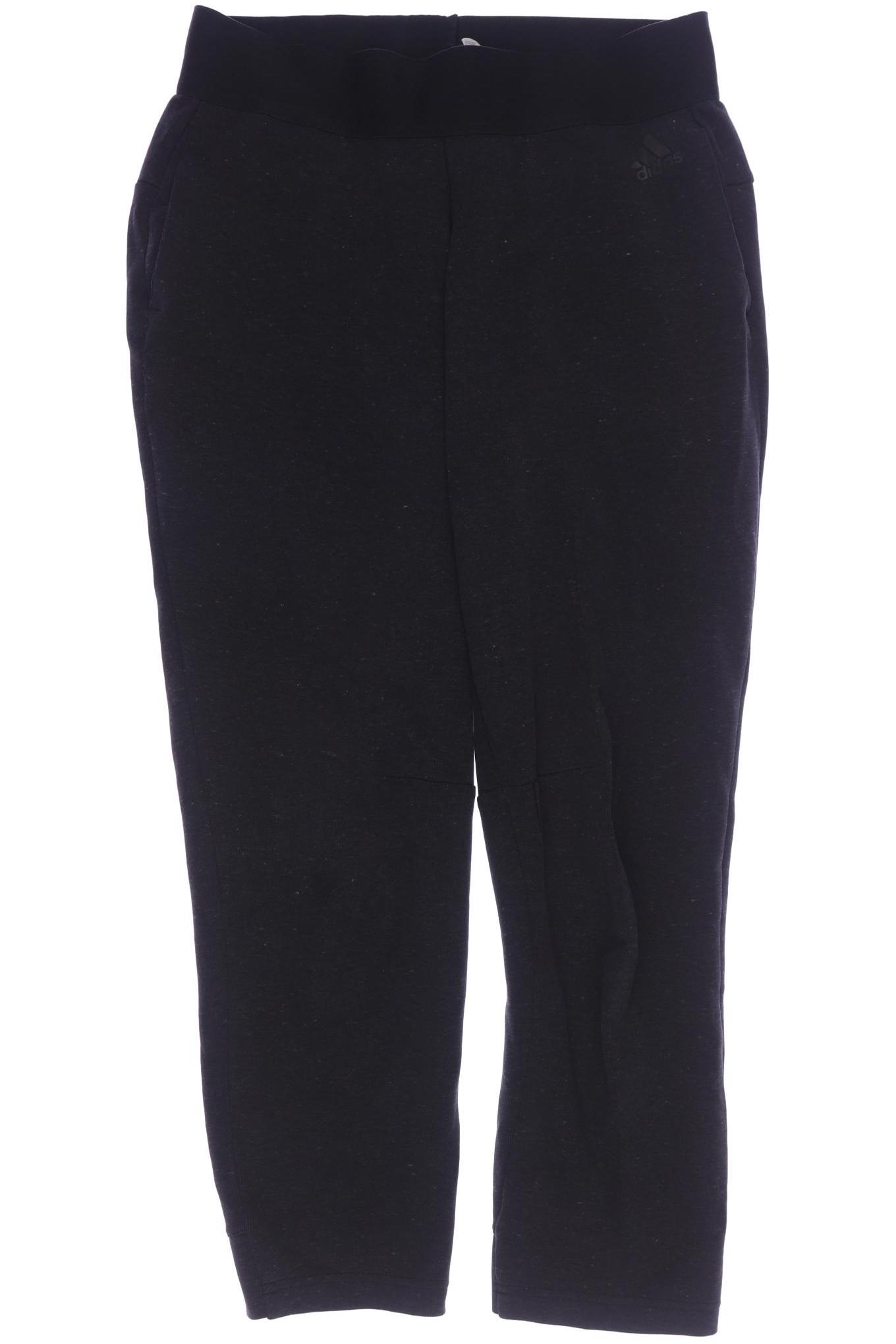 

adidas Damen Stoffhose, grau, Gr. 0