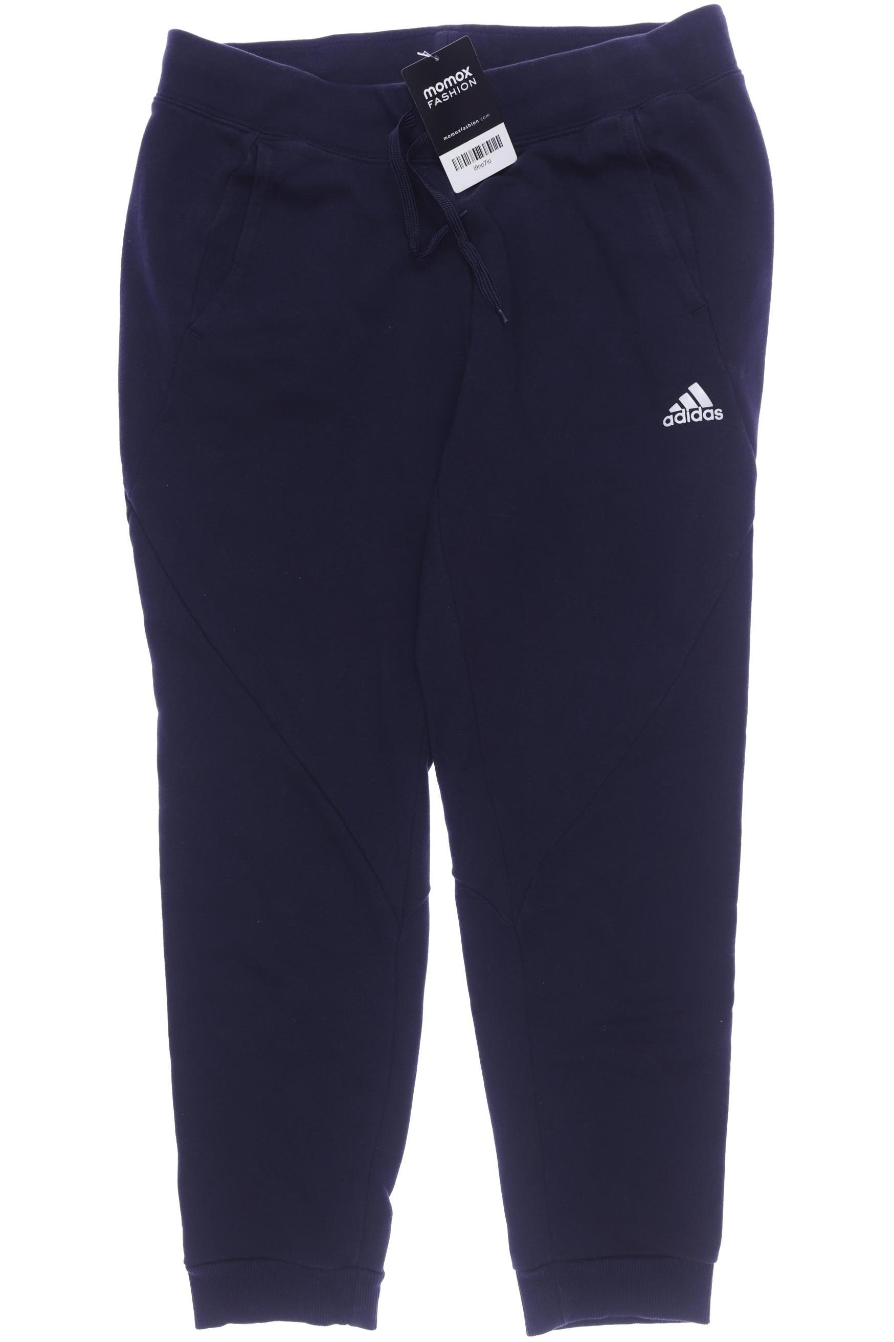 

adidas Damen Stoffhose, marineblau, Gr. 0