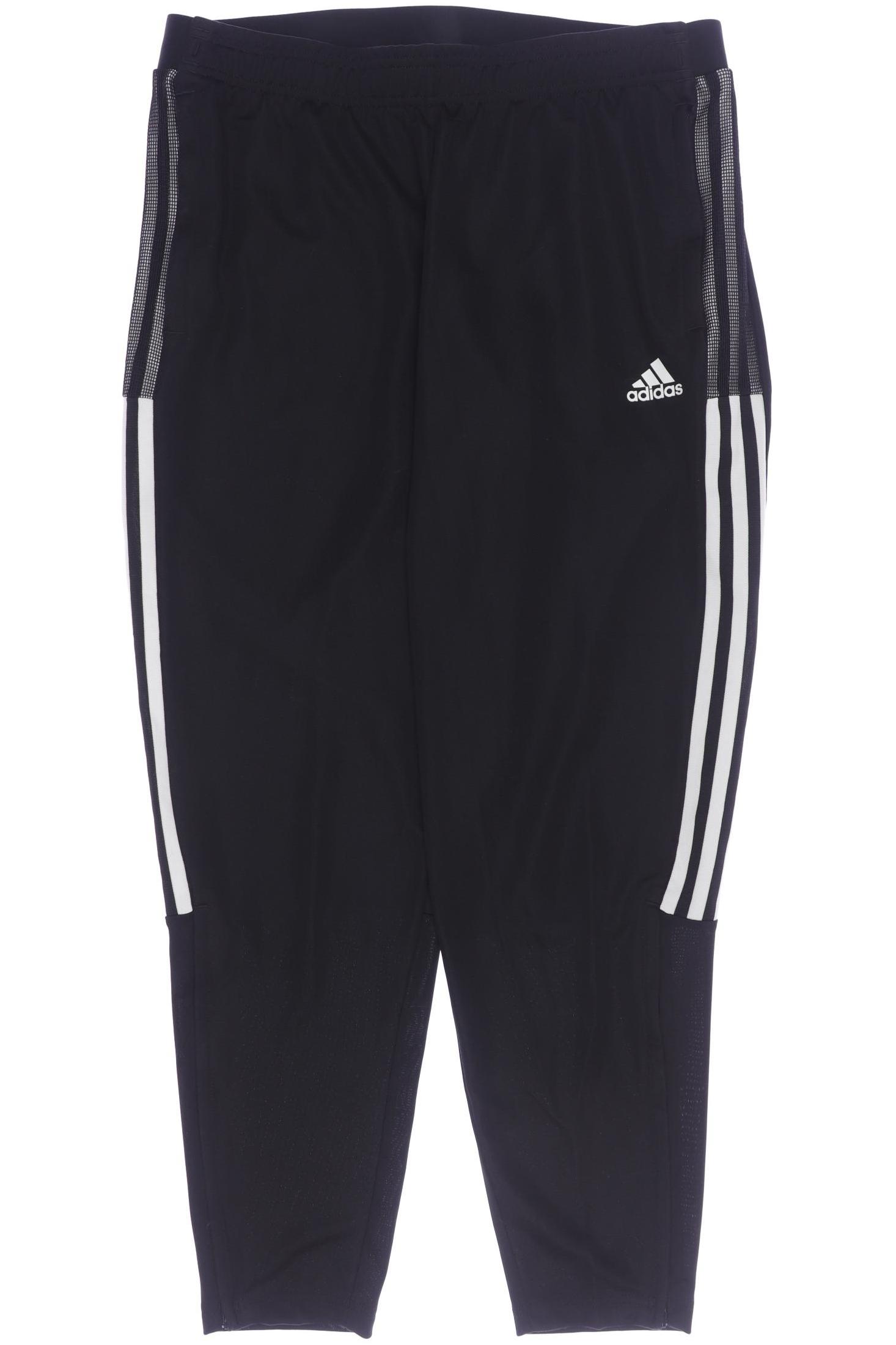 

adidas Damen Stoffhose, schwarz, Gr. 0