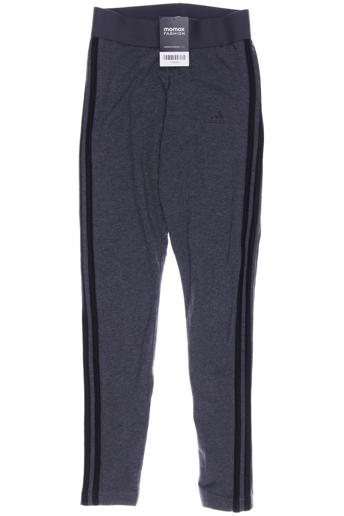 

adidas Damen Stoffhose, grau, Gr. 30