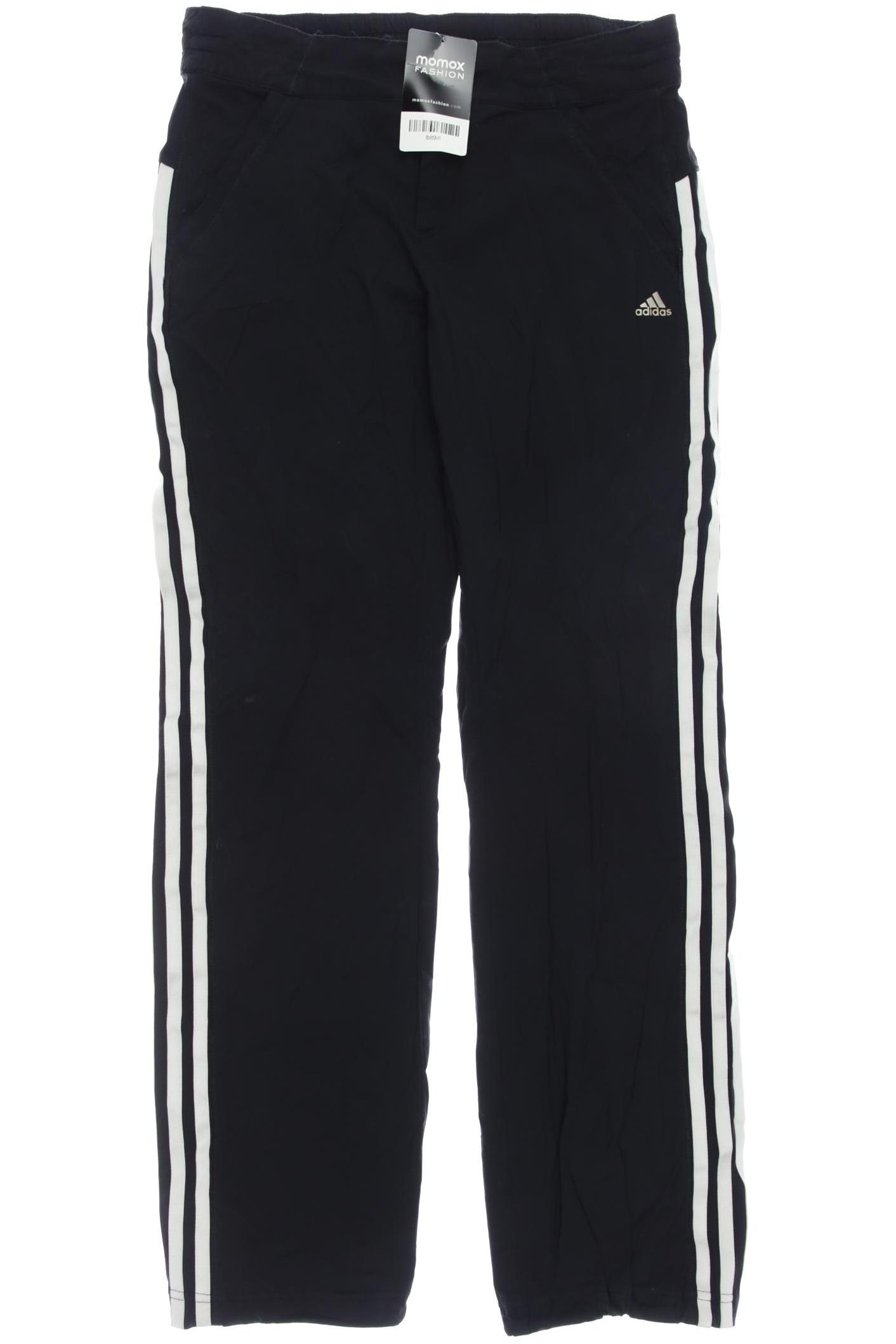 

adidas Damen Stoffhose, schwarz, Gr. 36