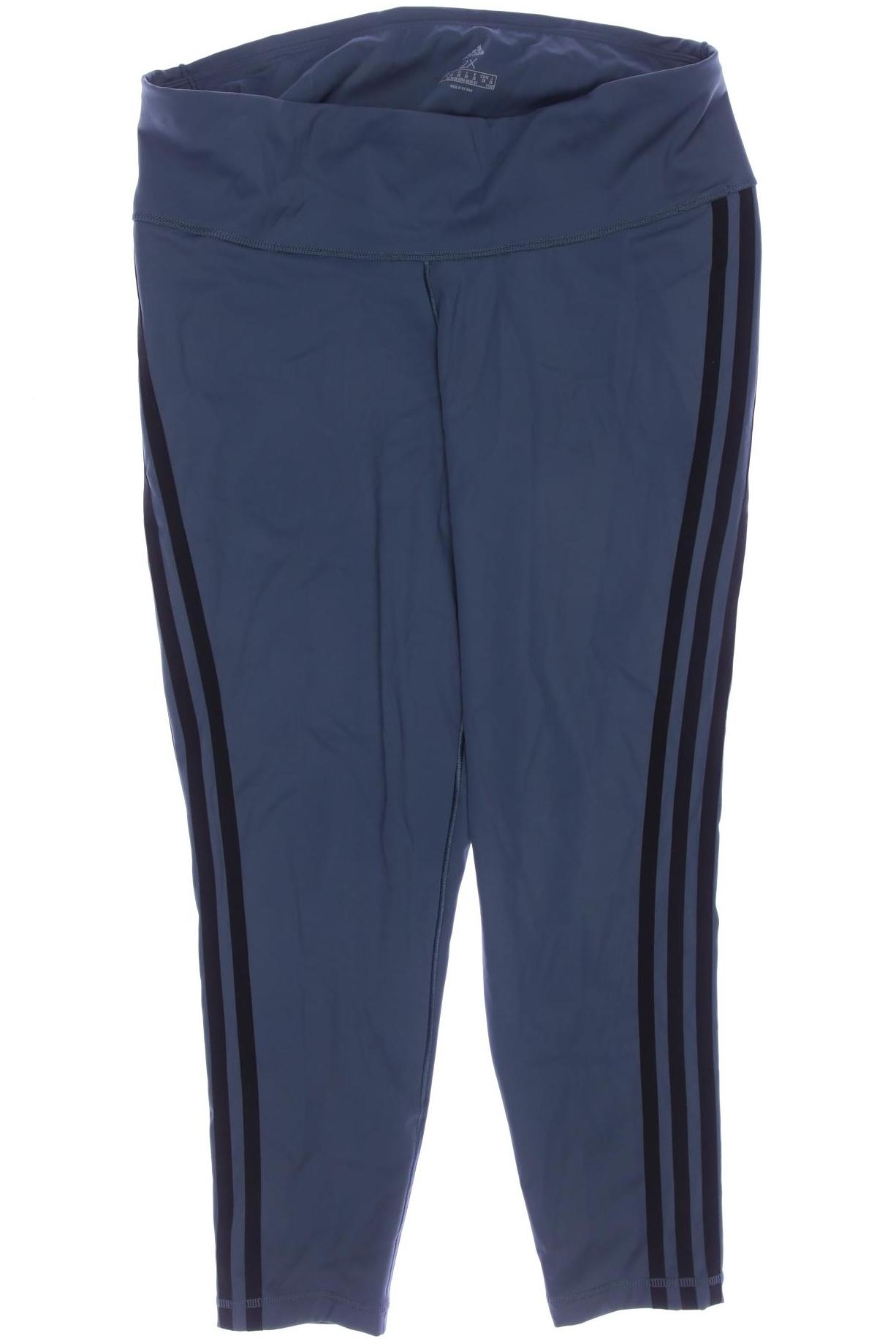 

adidas Damen Stoffhose, blau, Gr. 50