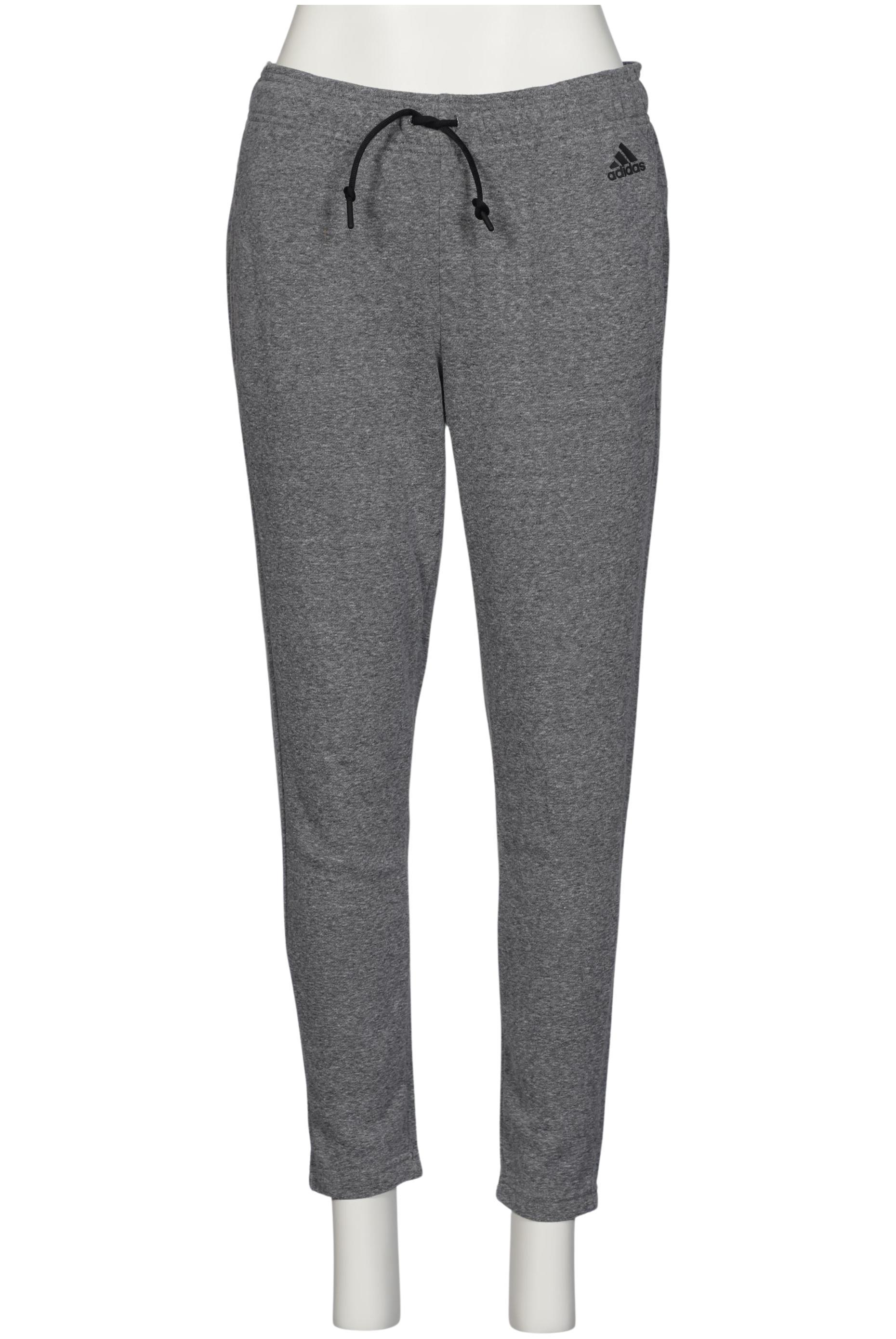 

adidas Damen Stoffhose, grau, Gr. 31