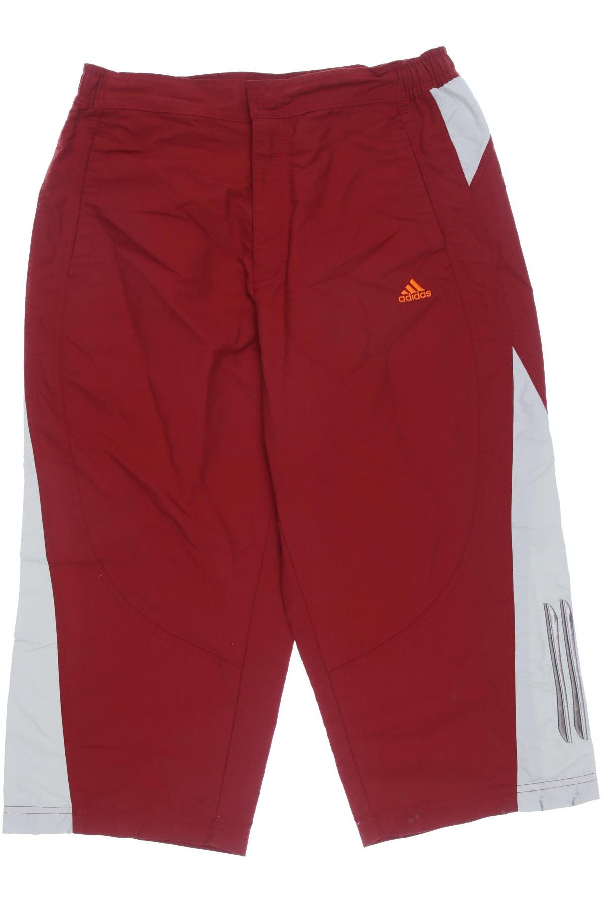 

adidas Damen Stoffhose, rot, Gr. 28