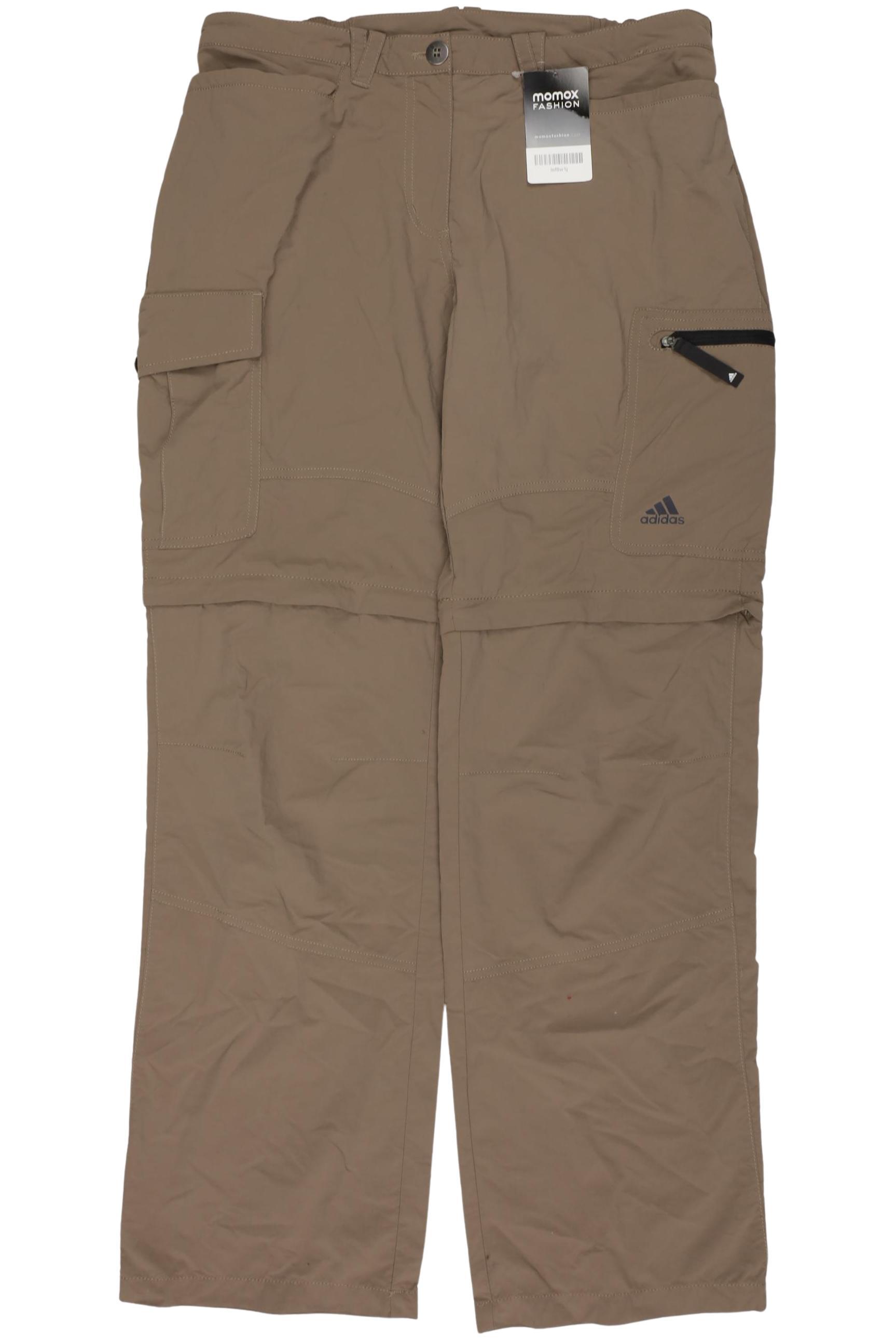 

adidas Damen Stoffhose, beige, Gr. 40