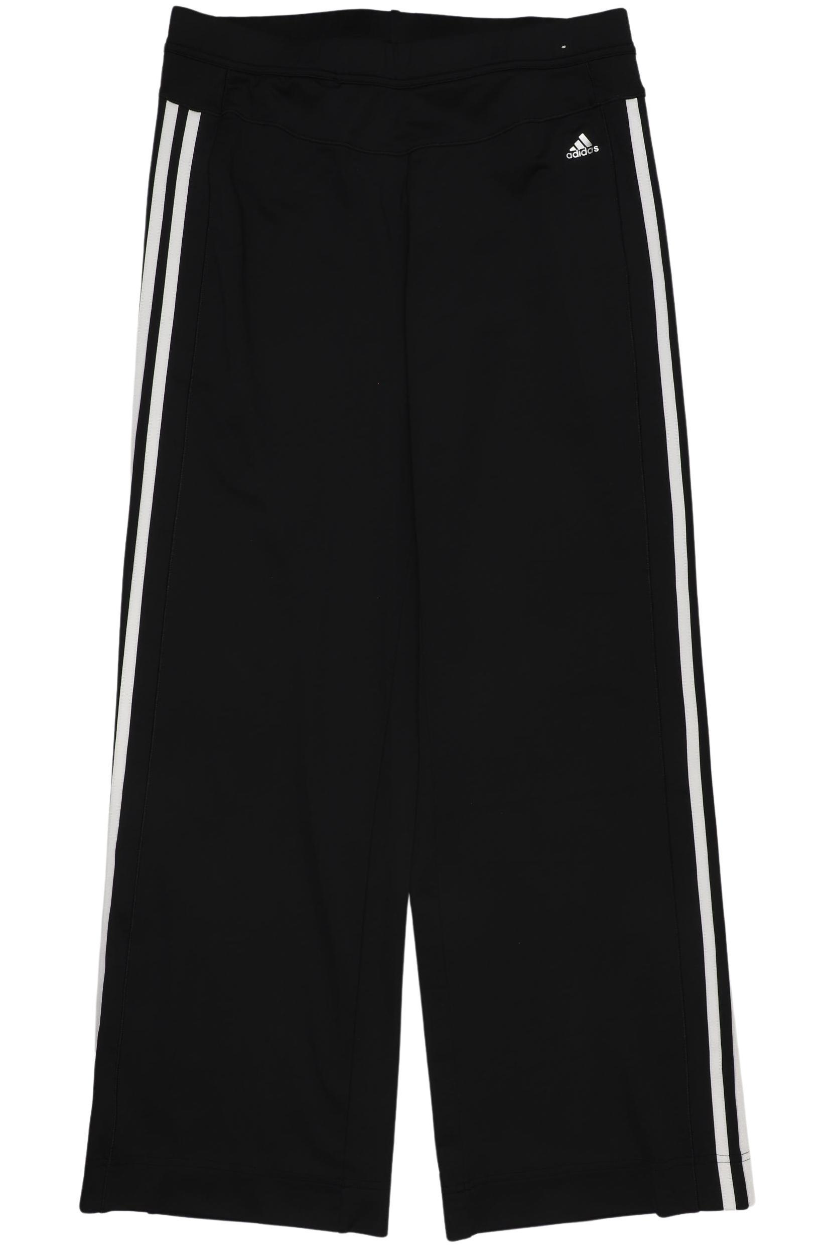 

adidas Damen Stoffhose, schwarz, Gr. 40