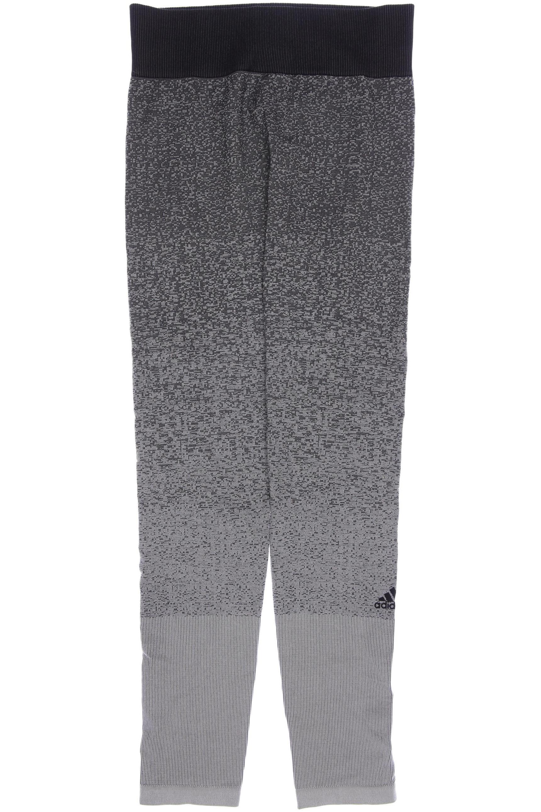 

adidas Damen Stoffhose, grau, Gr. 0