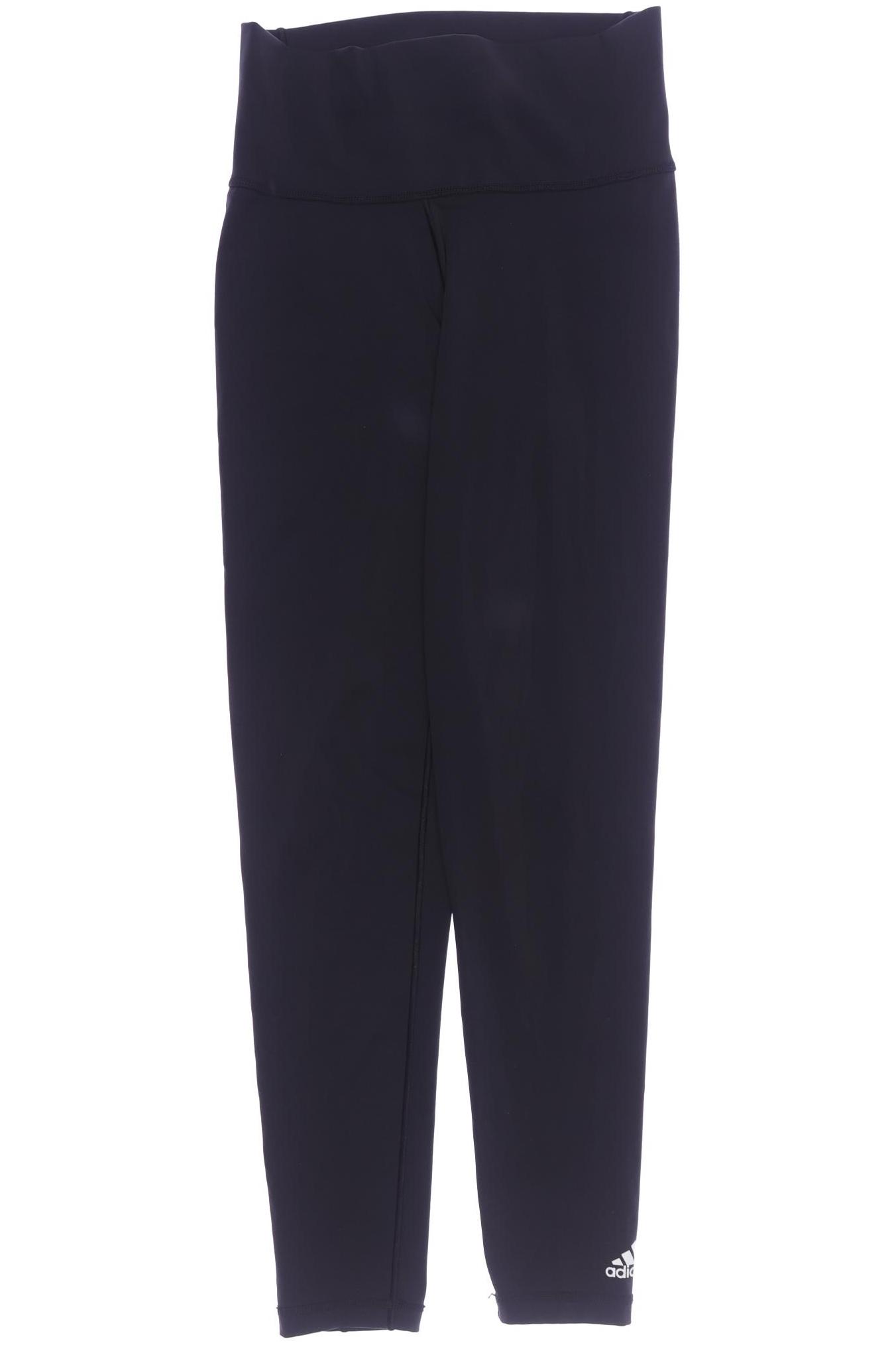 

adidas Damen Stoffhose, schwarz, Gr. 0