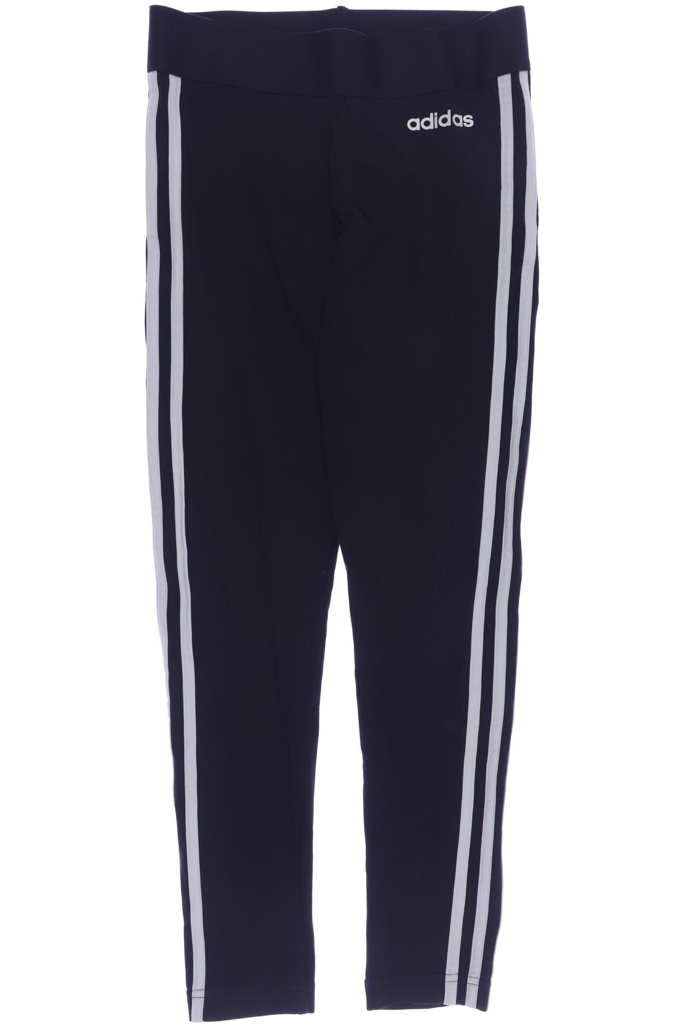 

adidas Damen Stoffhose, schwarz, Gr. 0