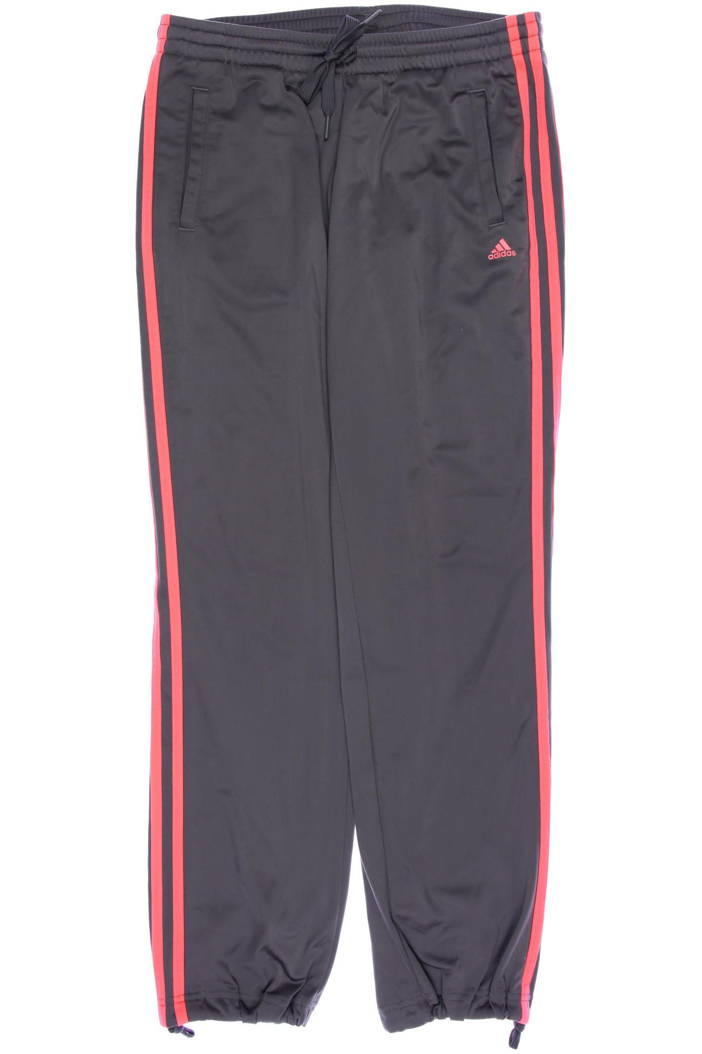 

adidas Damen Stoffhose, grau, Gr. 0