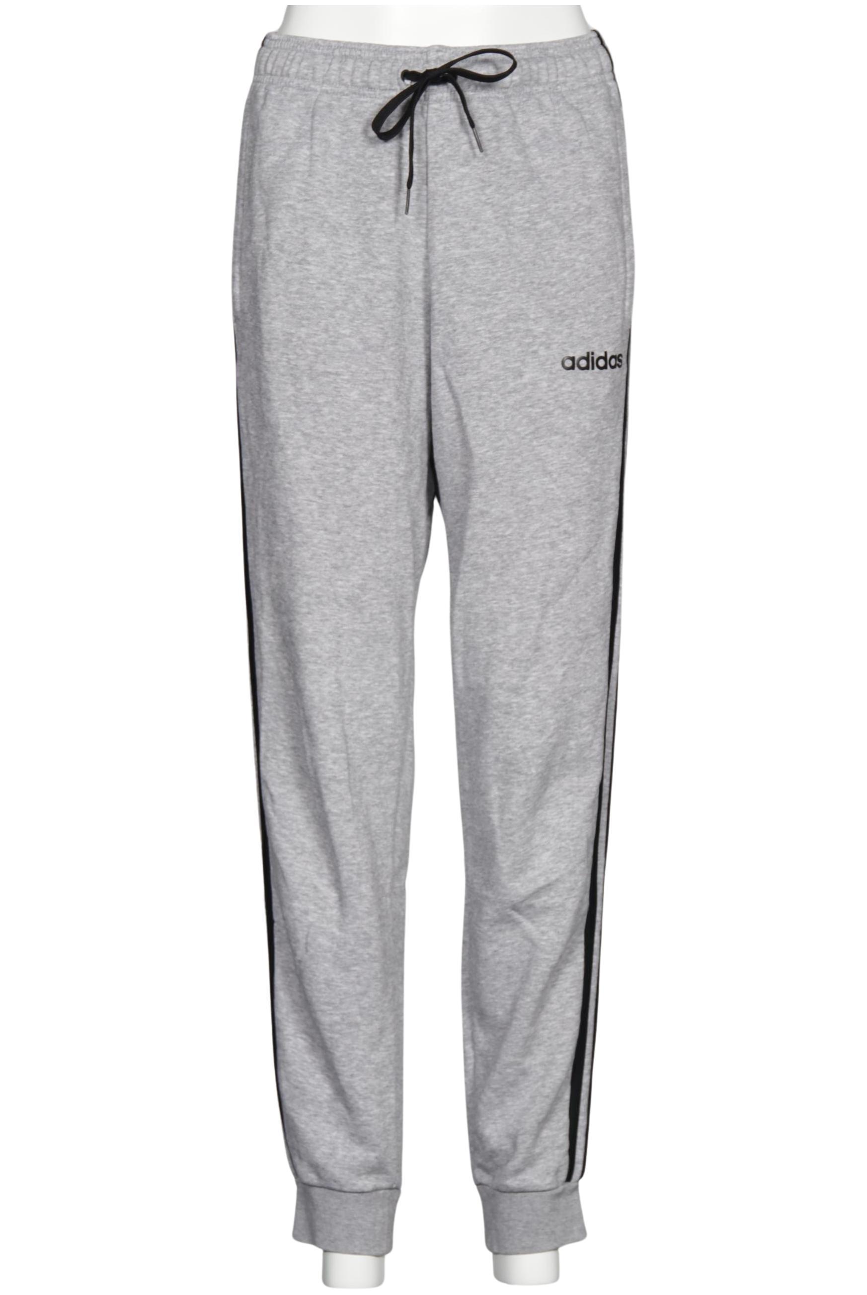 

adidas Damen Stoffhose, grau, Gr. 0