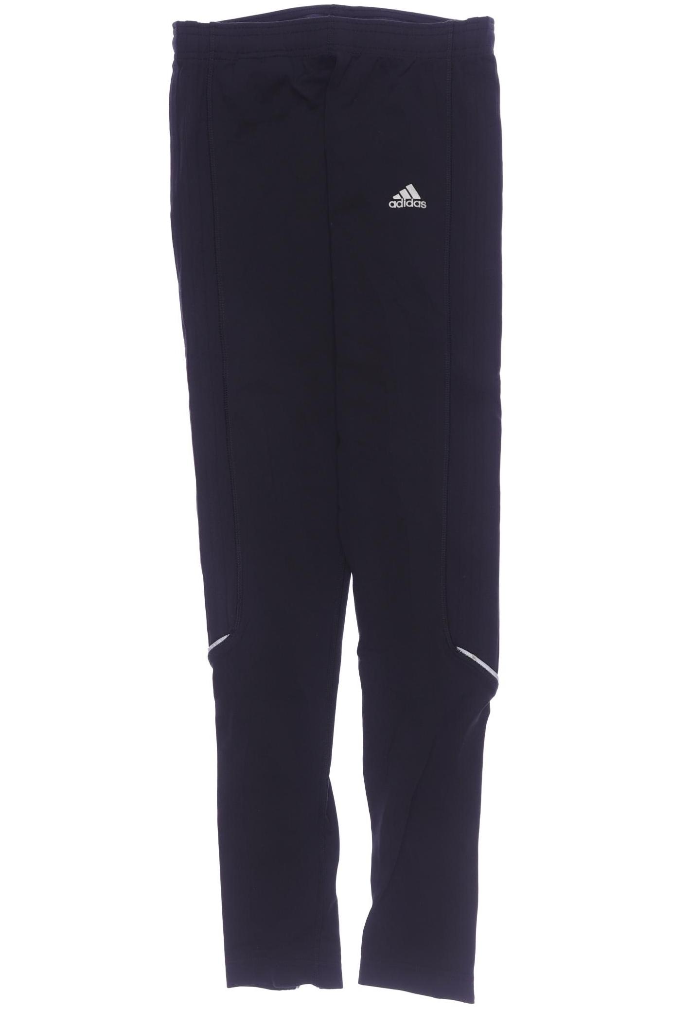 

adidas Damen Stoffhose, schwarz, Gr. 38
