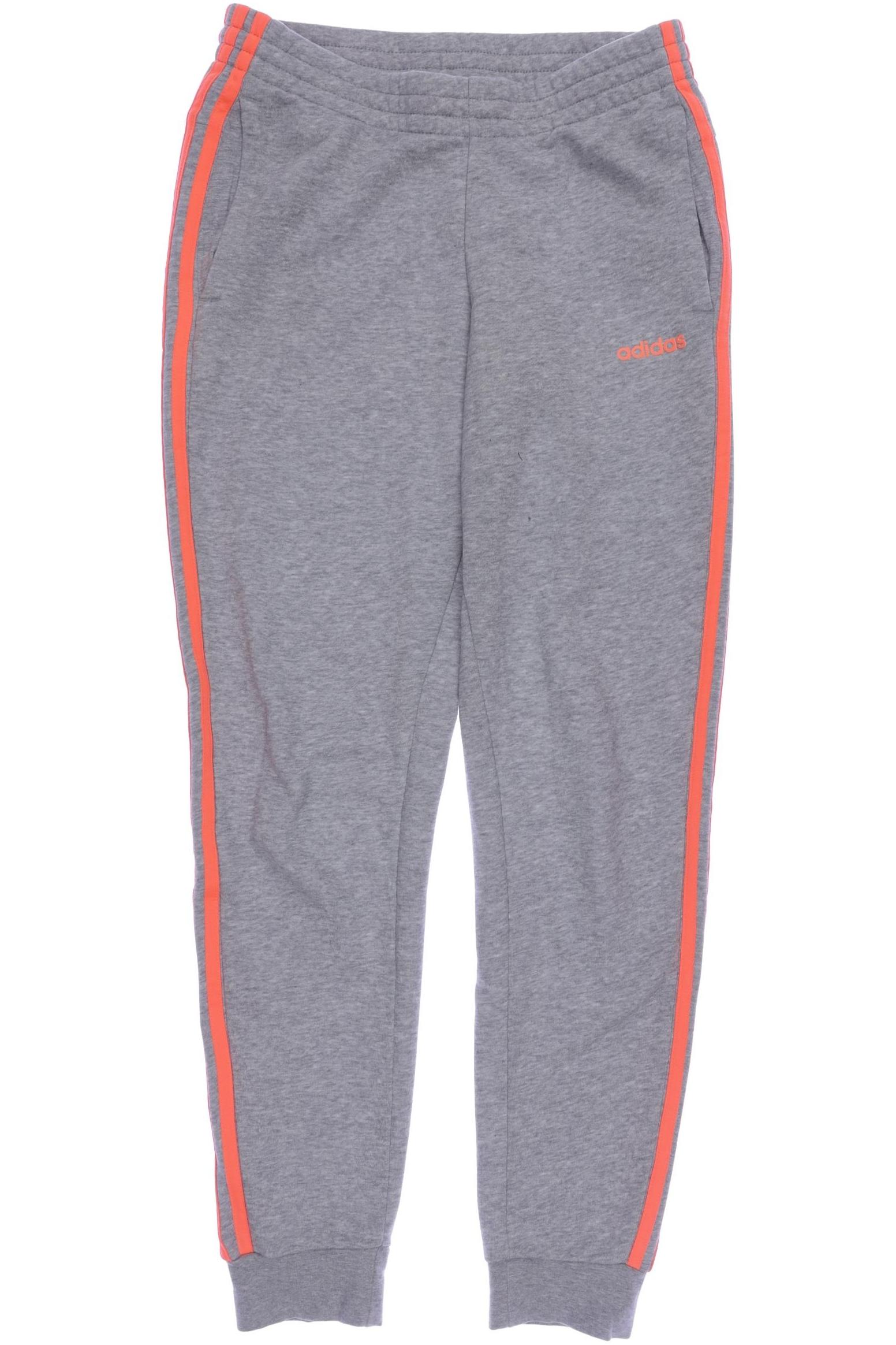 

adidas Damen Stoffhose, grau, Gr. 28