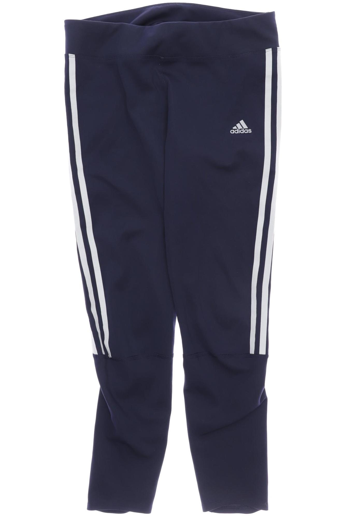 

adidas Damen Stoffhose, marineblau, Gr. 0