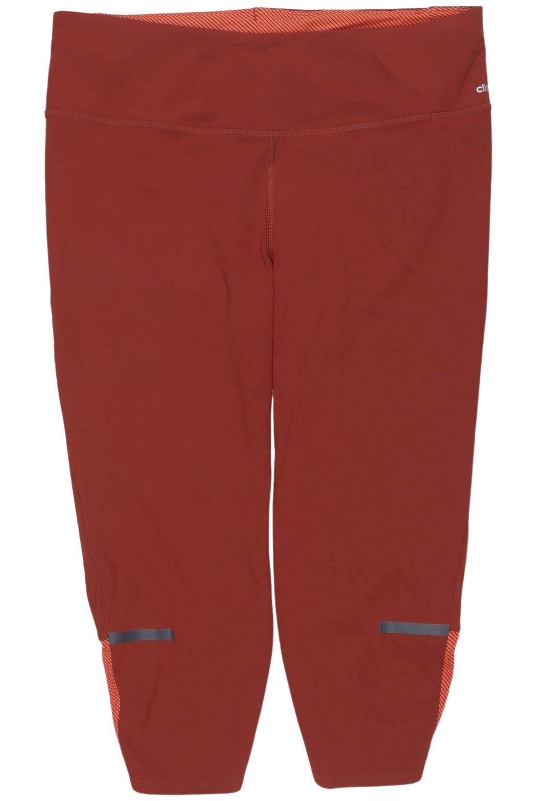 

adidas Damen Stoffhose, orange, Gr. 0