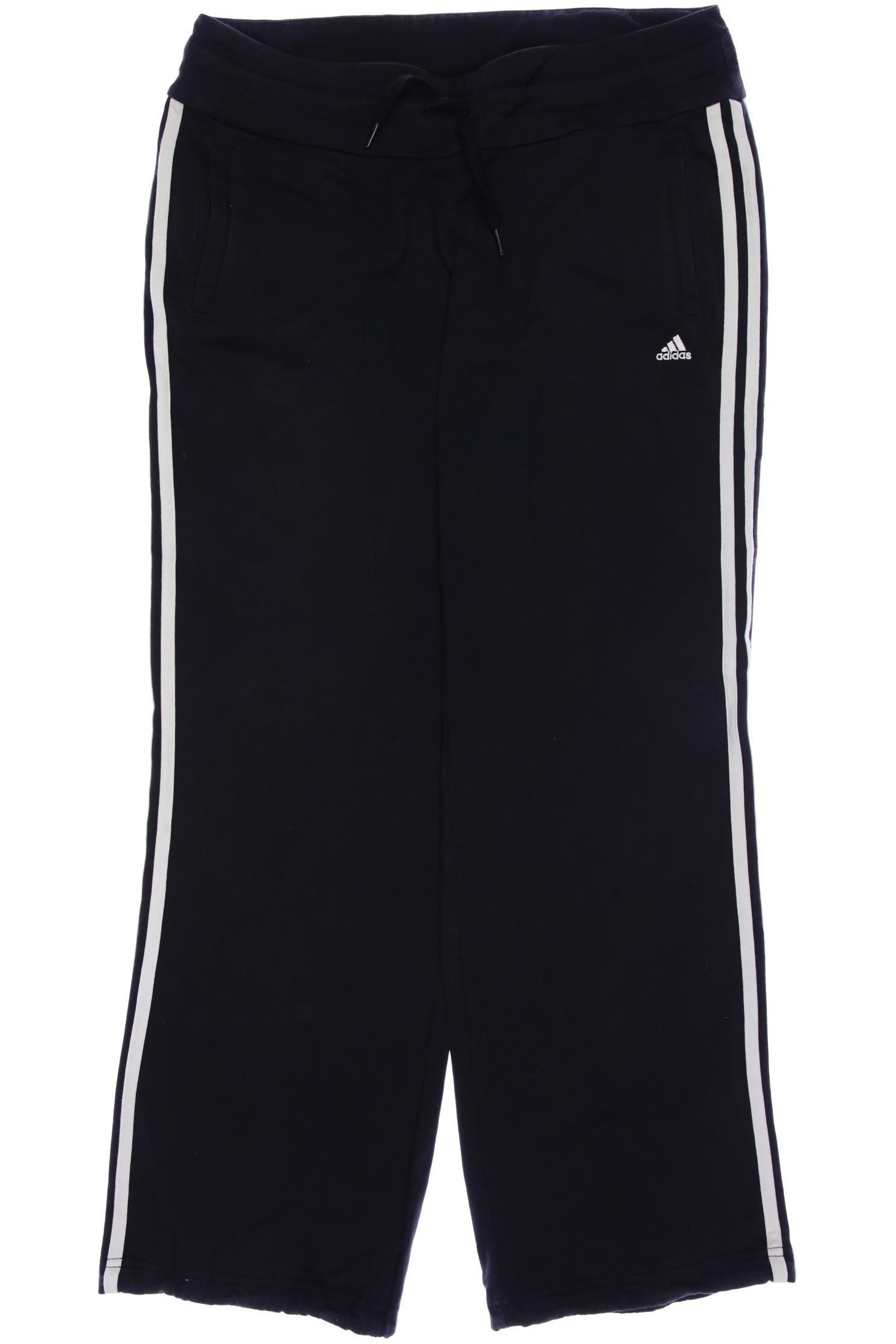 

adidas Damen Stoffhose, schwarz, Gr. 0