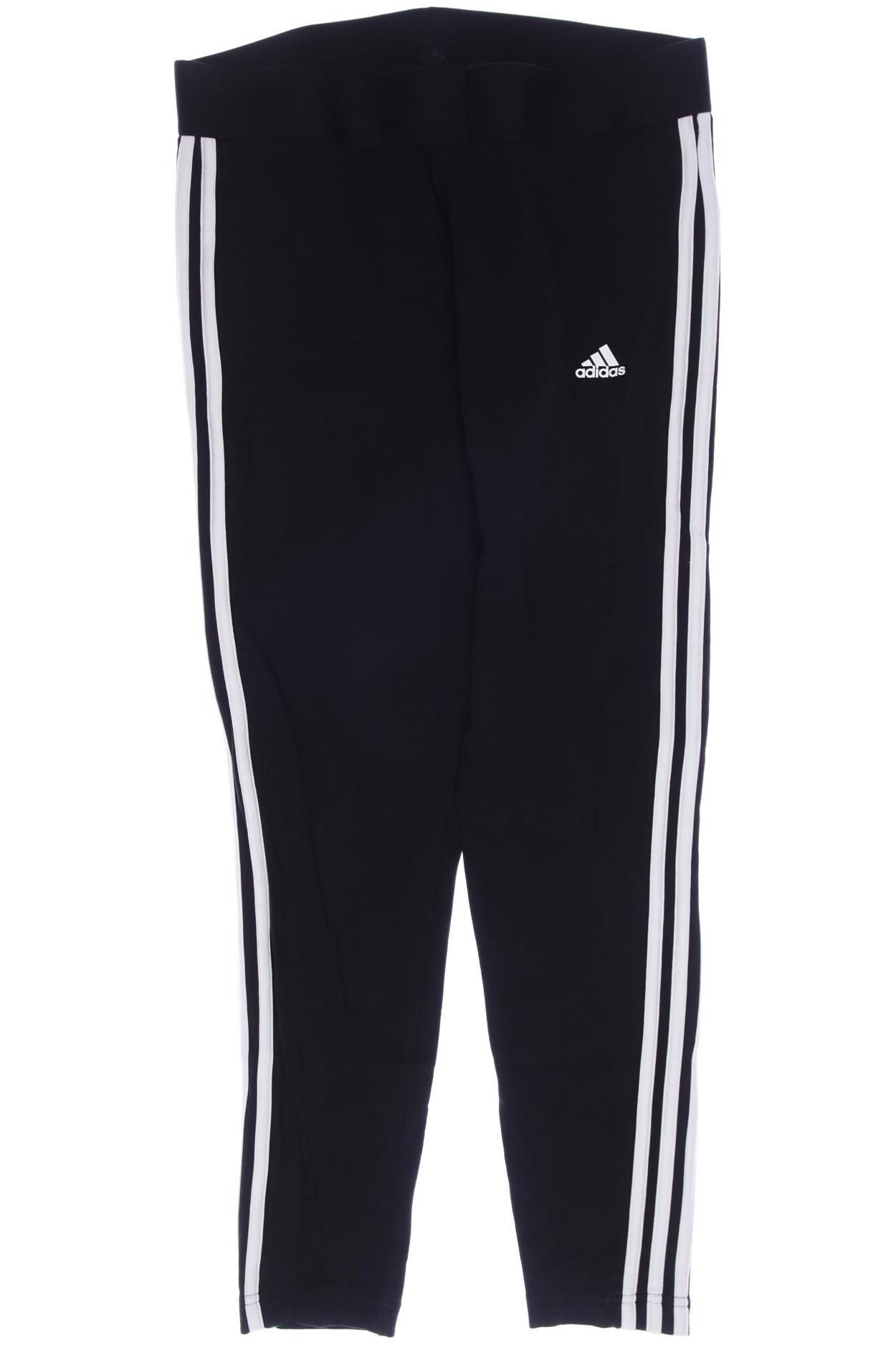 

adidas Damen Stoffhose, schwarz, Gr. 0