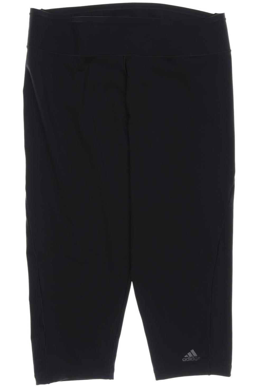

adidas Damen Stoffhose, schwarz, Gr. 42