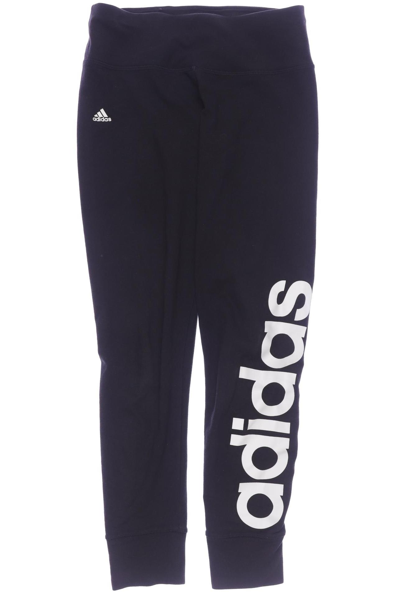 

adidas Damen Stoffhose, schwarz, Gr. 0