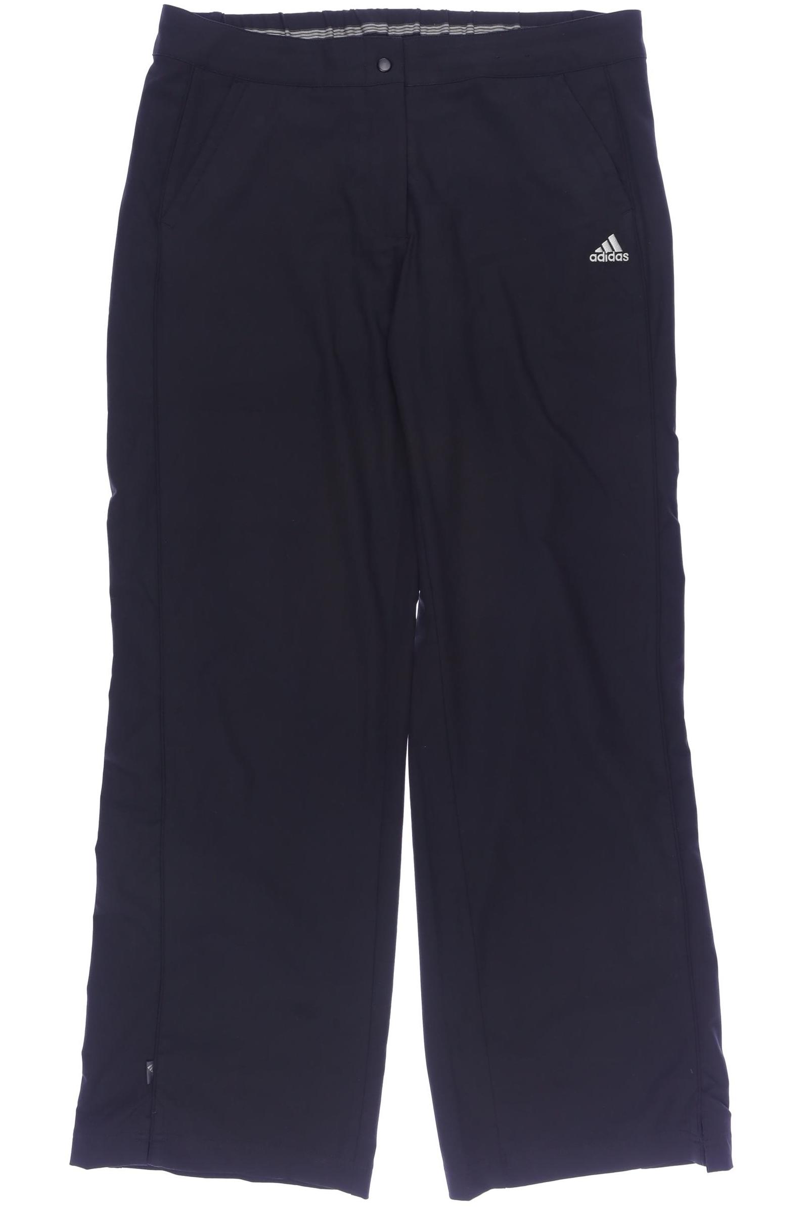 

adidas Damen Stoffhose, schwarz, Gr. 38