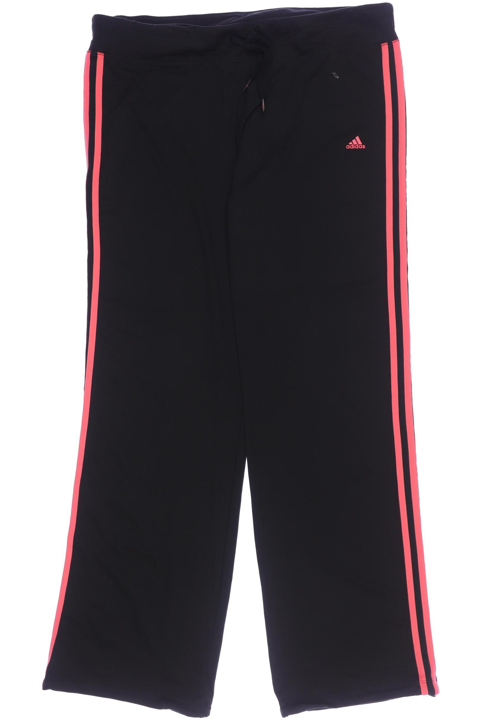 

adidas Damen Stoffhose, schwarz, Gr. 0
