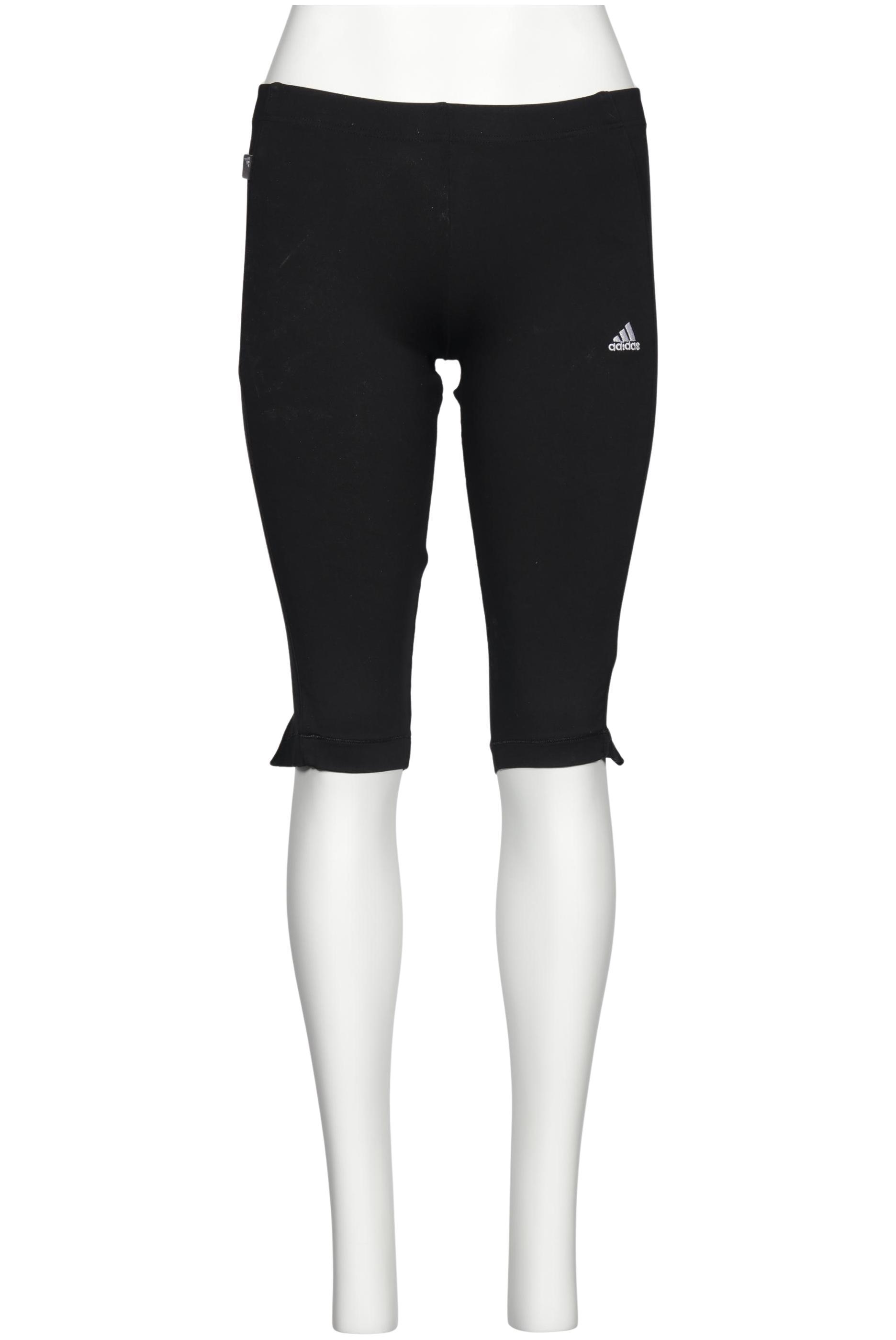 

adidas Damen Stoffhose, schwarz, Gr. 42