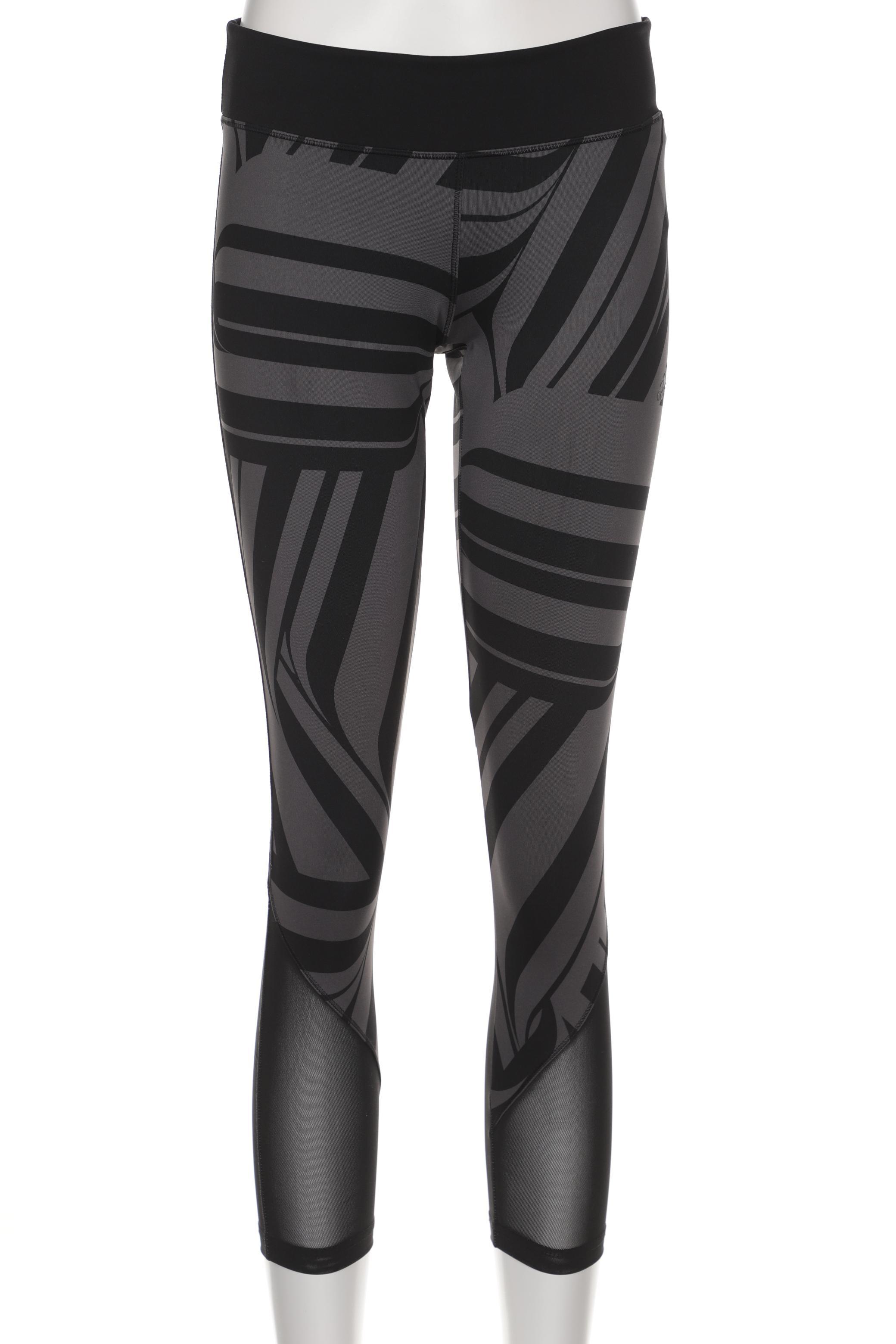 

adidas Damen Stoffhose, grau, Gr. 38