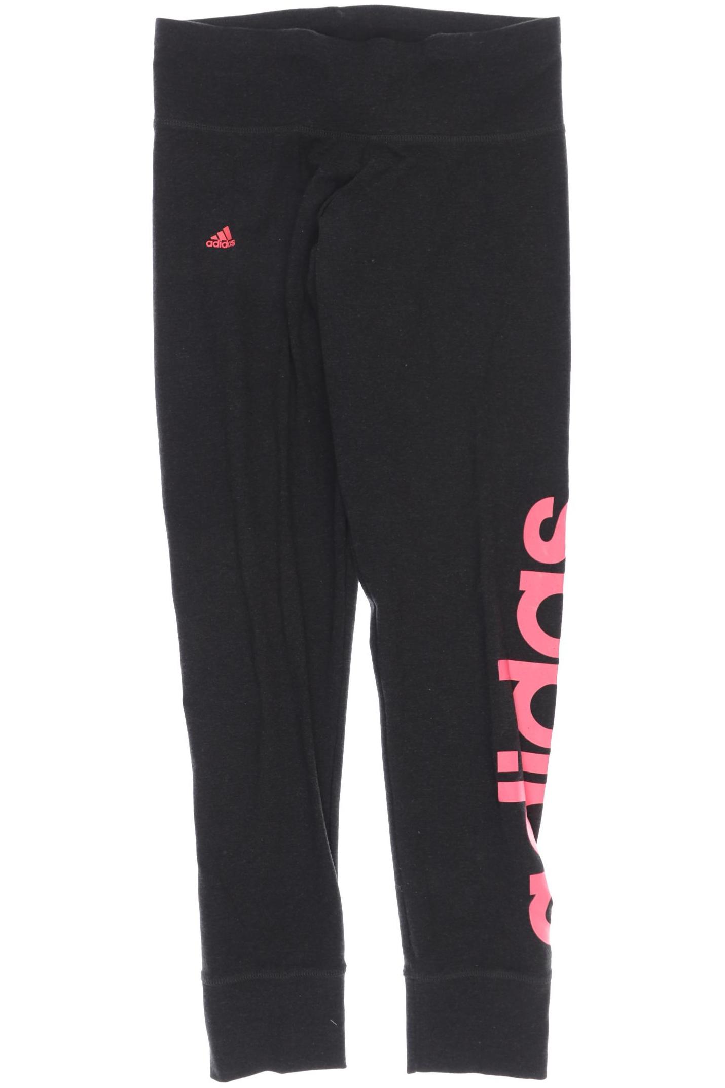 

adidas Damen Stoffhose, grau, Gr. 34