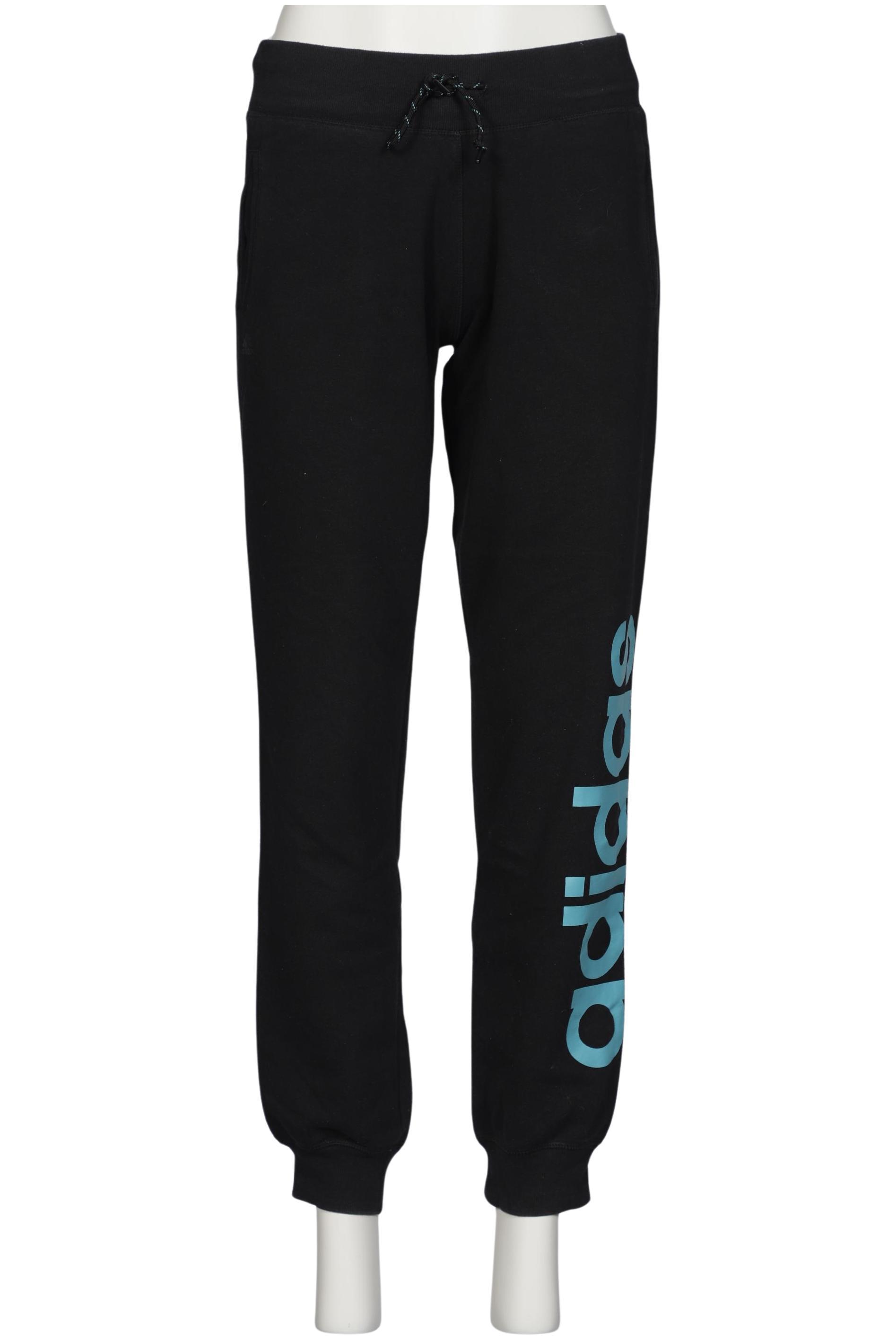 

adidas Damen Stoffhose, schwarz, Gr. 0