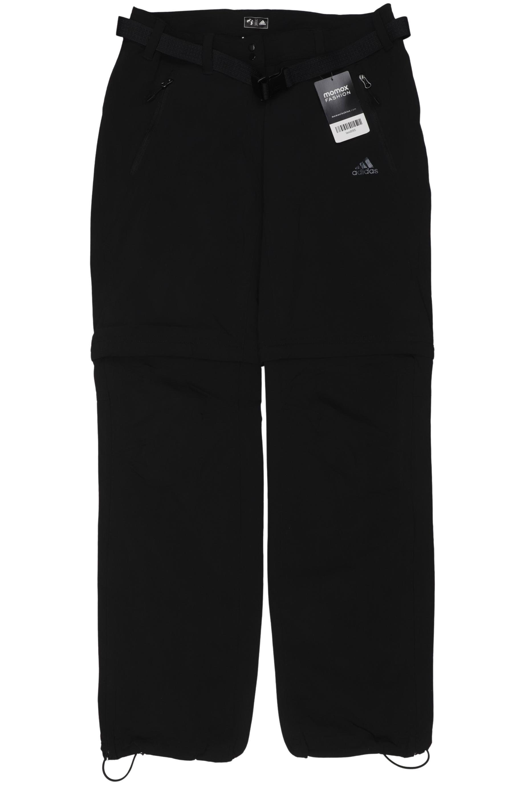 

adidas Damen Stoffhose, schwarz, Gr. 34