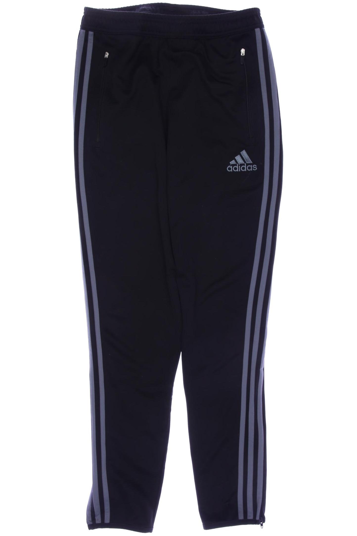 

adidas Damen Stoffhose, schwarz, Gr. 0
