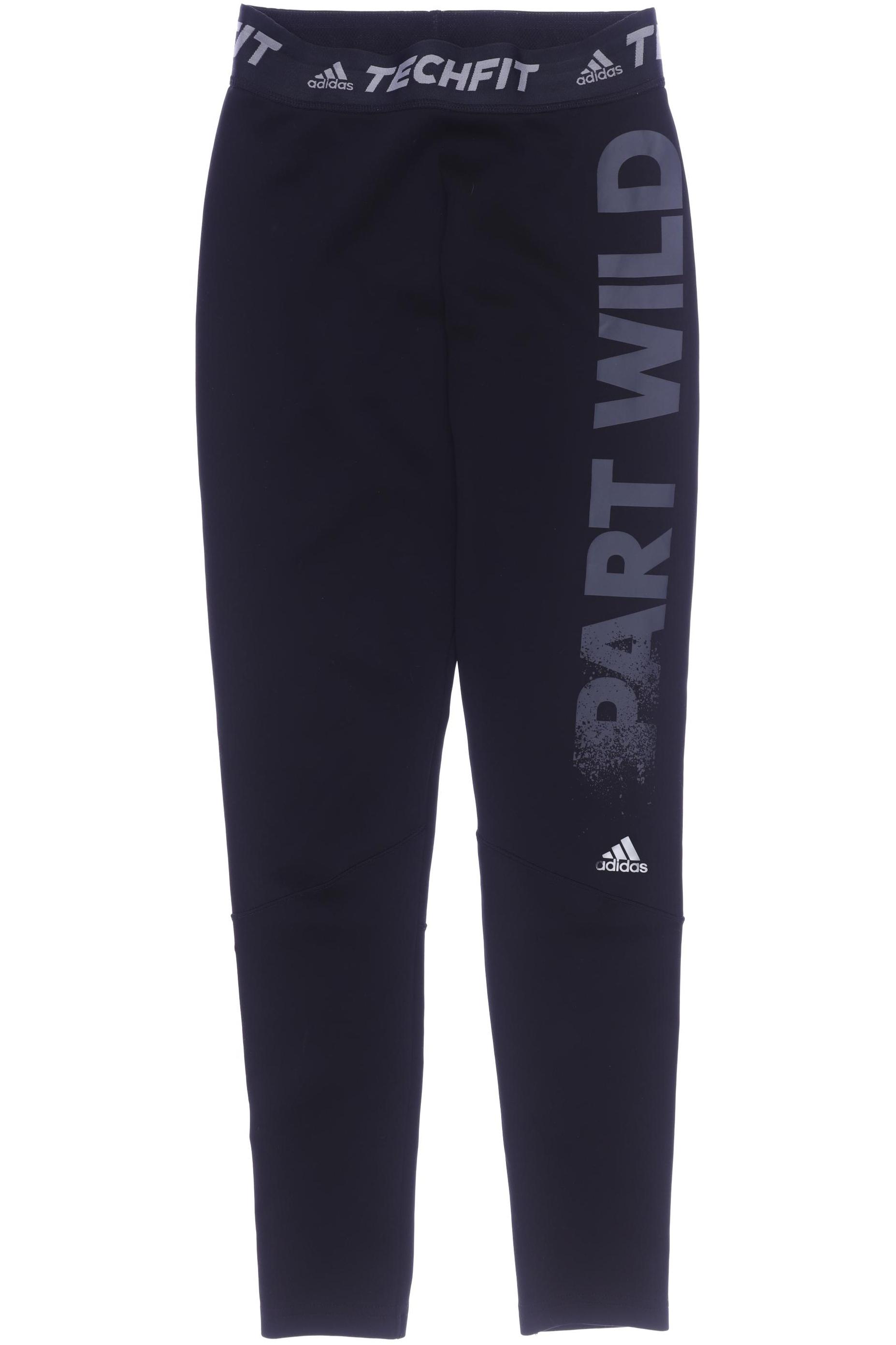 

adidas Damen Stoffhose, schwarz, Gr. 24