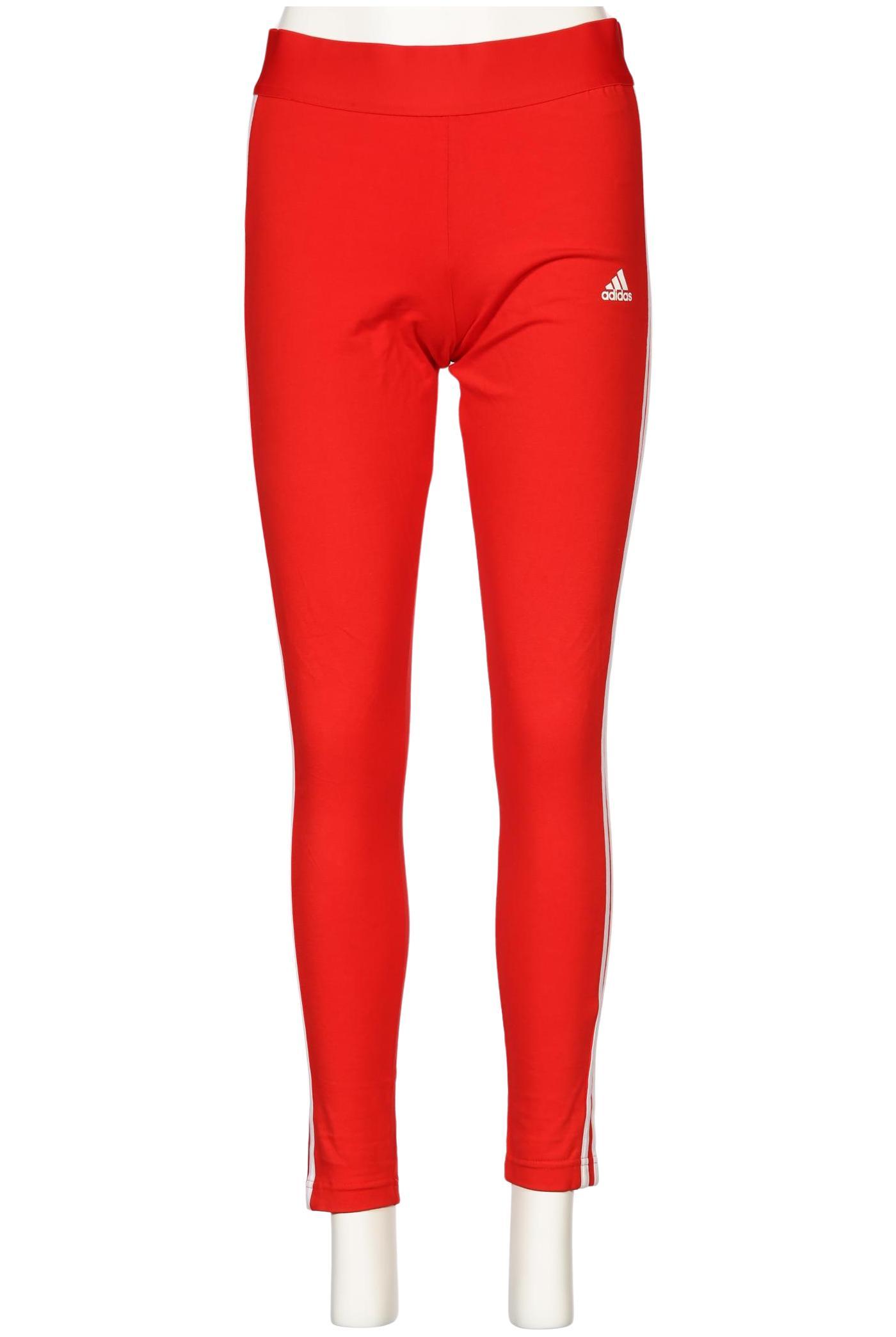 

adidas Damen Stoffhose, rot, Gr. 0