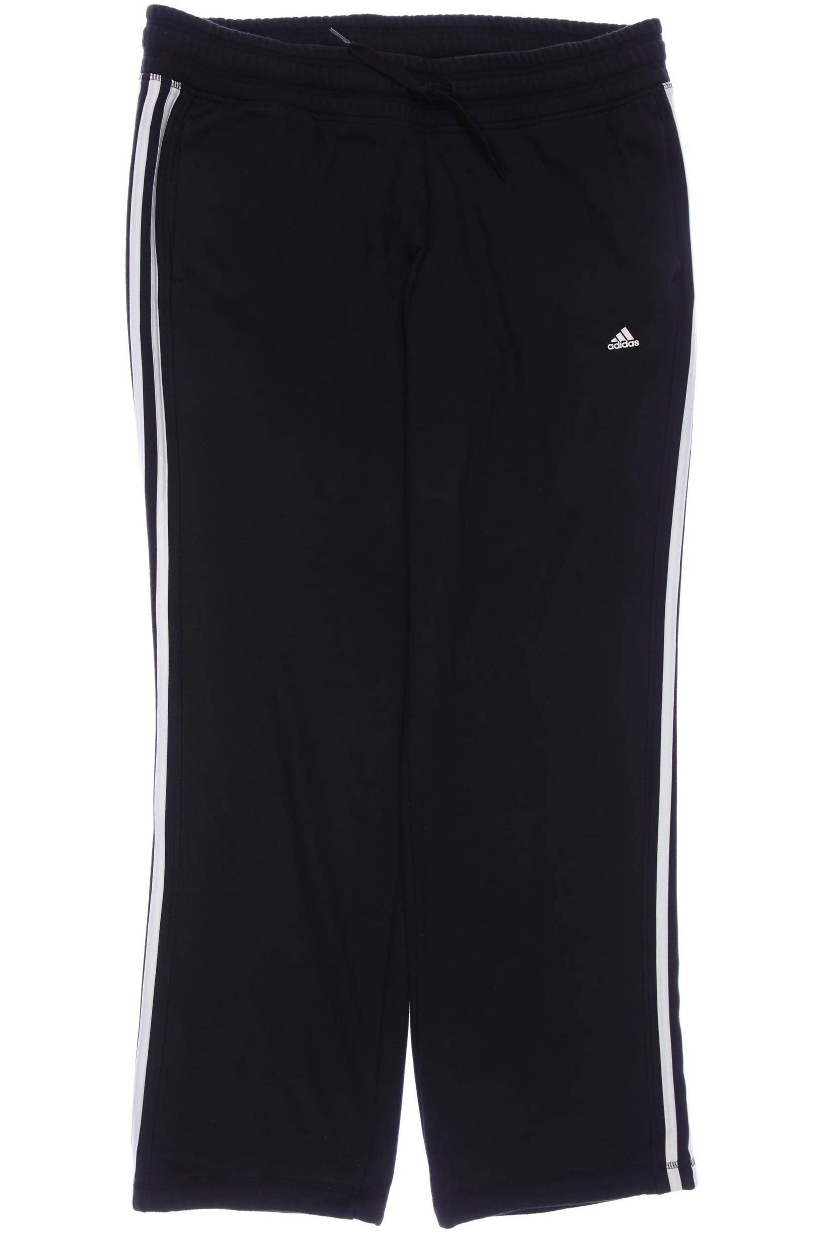 

adidas Damen Stoffhose, schwarz, Gr. 0