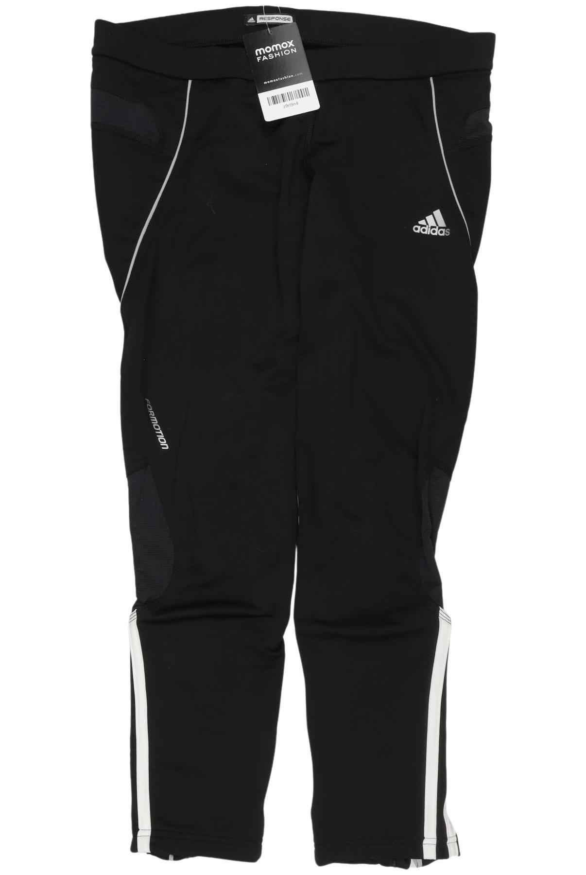 

adidas Damen Stoffhose, schwarz, Gr. 42