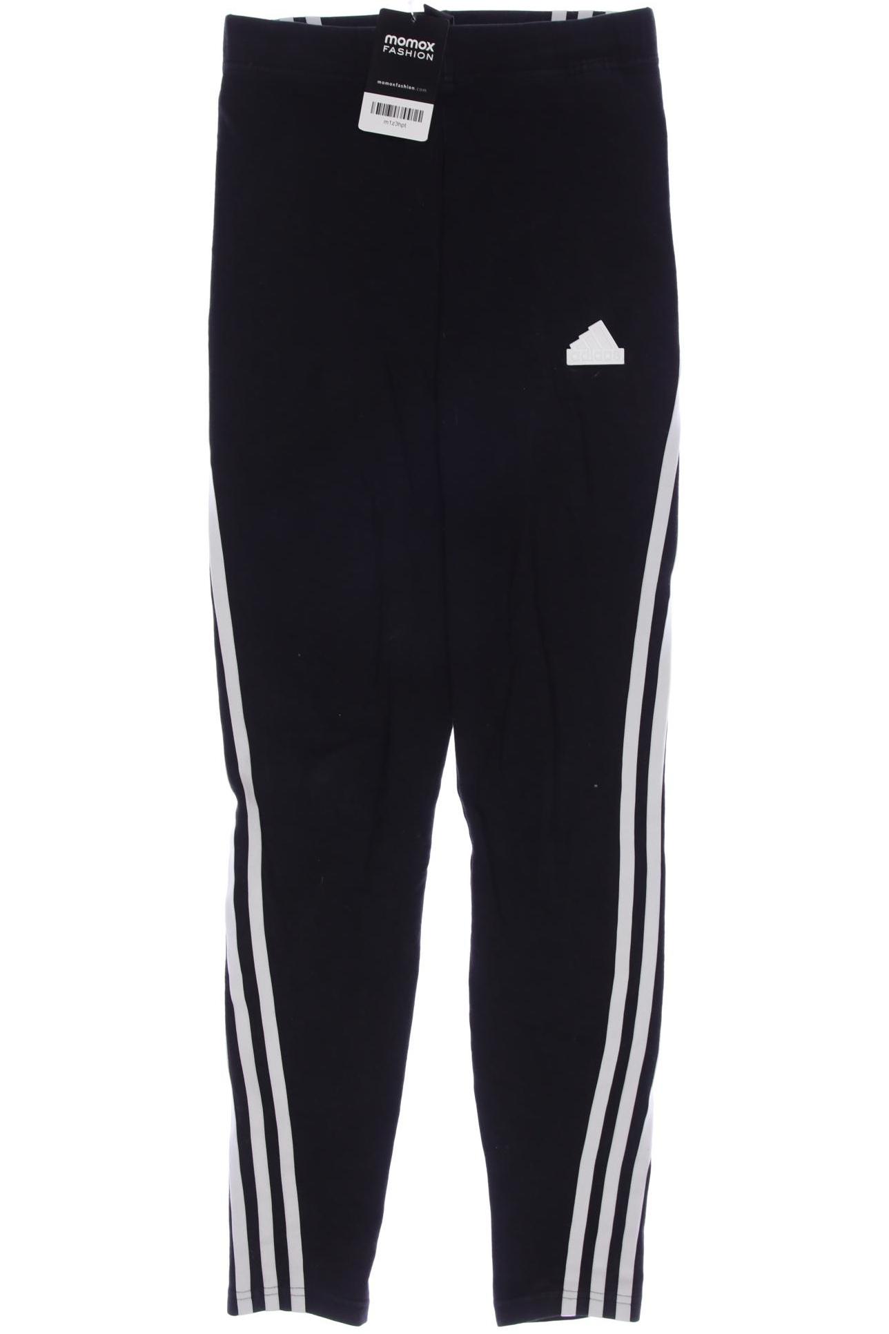 

adidas Damen Stoffhose, schwarz, Gr. 0