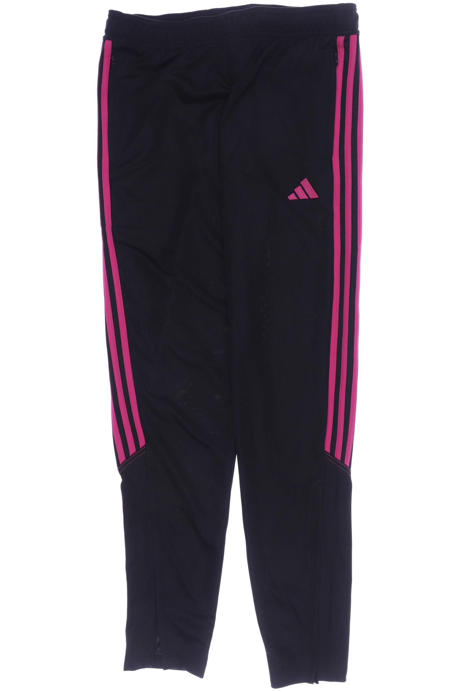 

adidas Damen Stoffhose, schwarz, Gr. 42