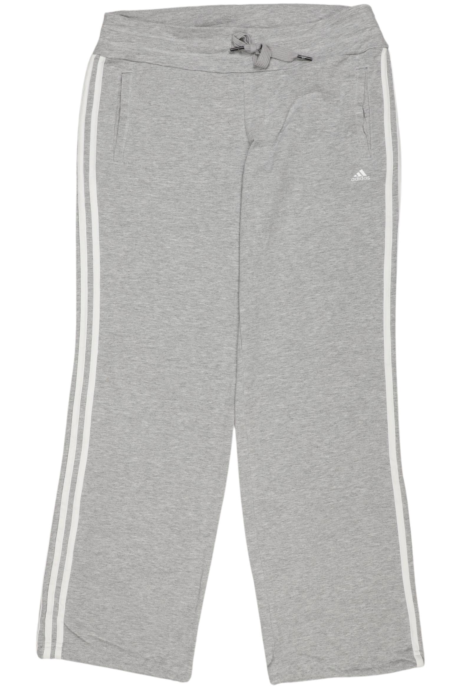 

adidas Damen Stoffhose, grau, Gr. 0