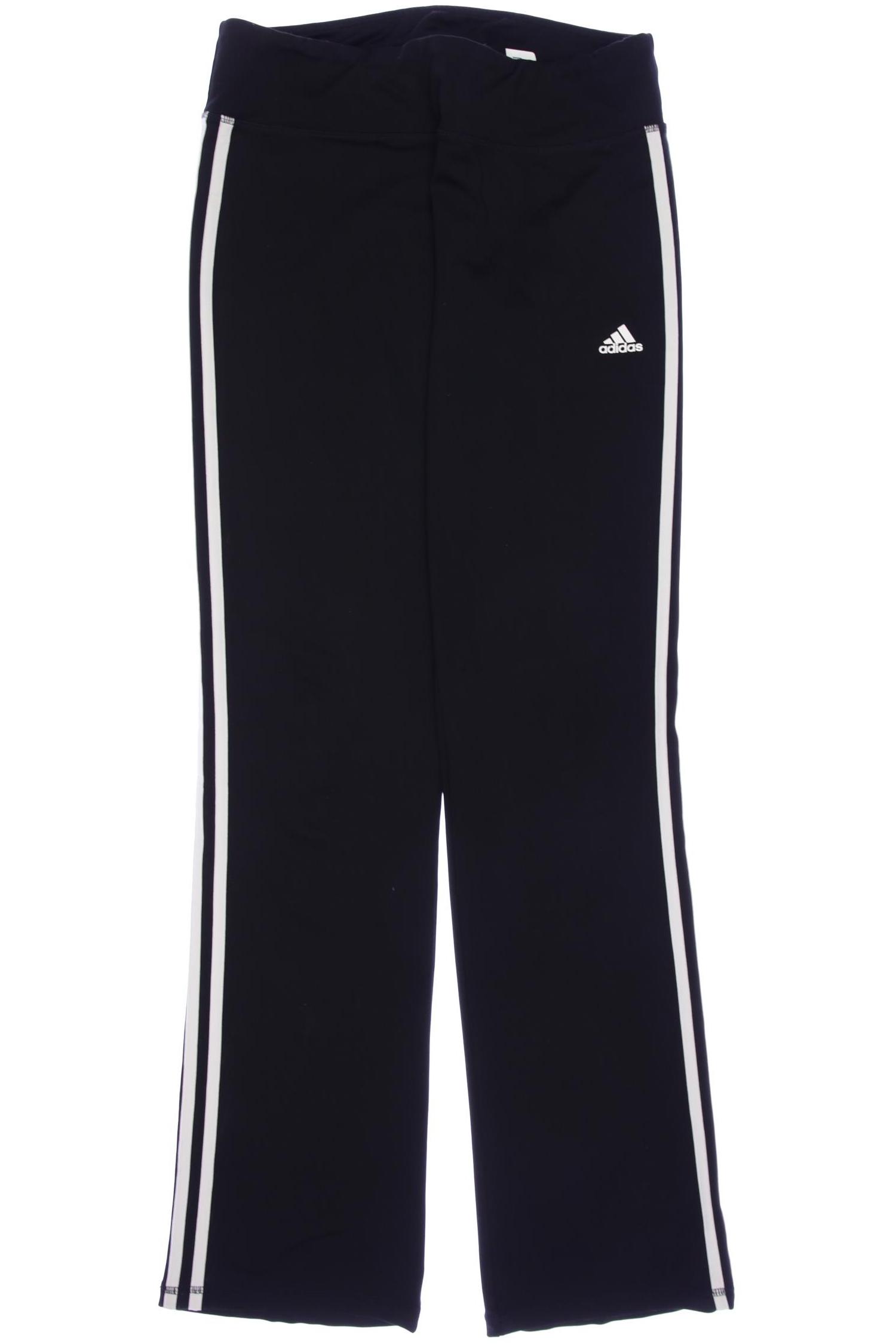 

adidas Damen Stoffhose, schwarz, Gr. 38