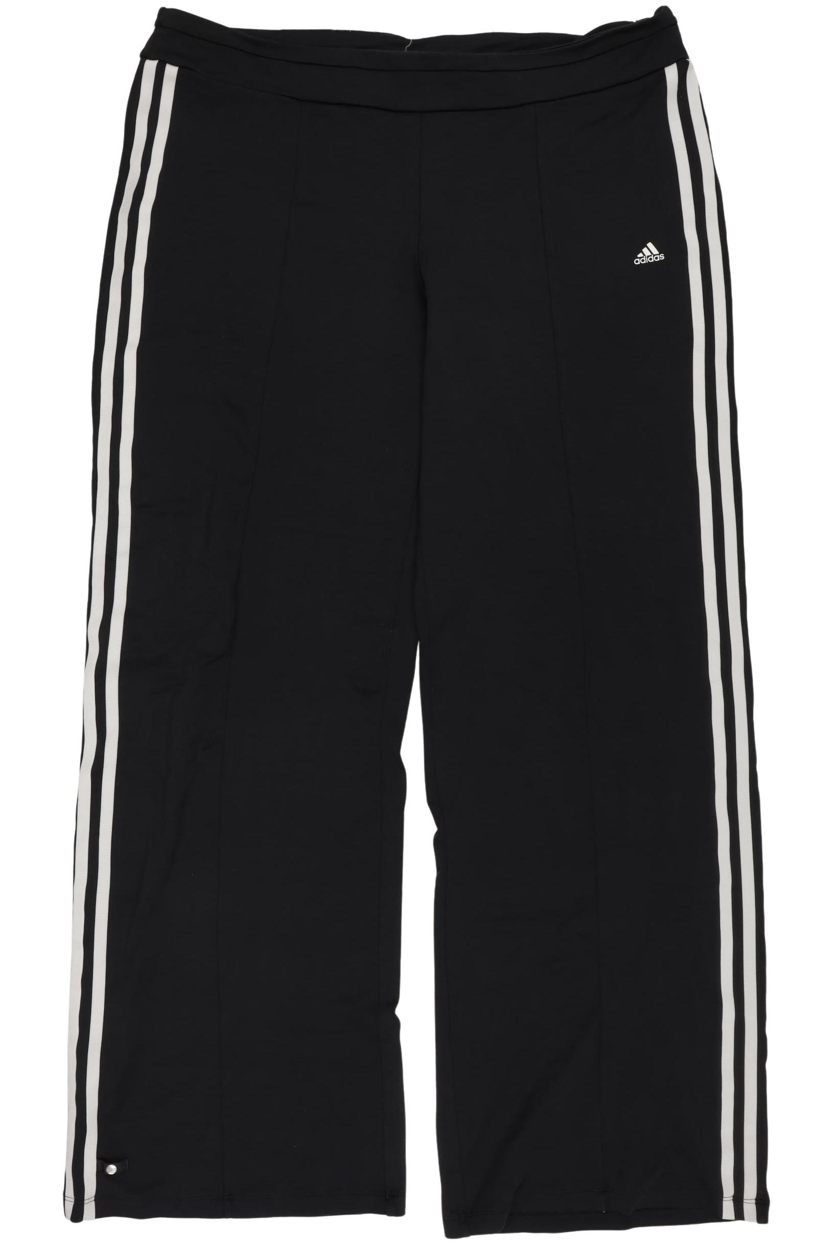 

adidas Damen Stoffhose, schwarz, Gr. 44